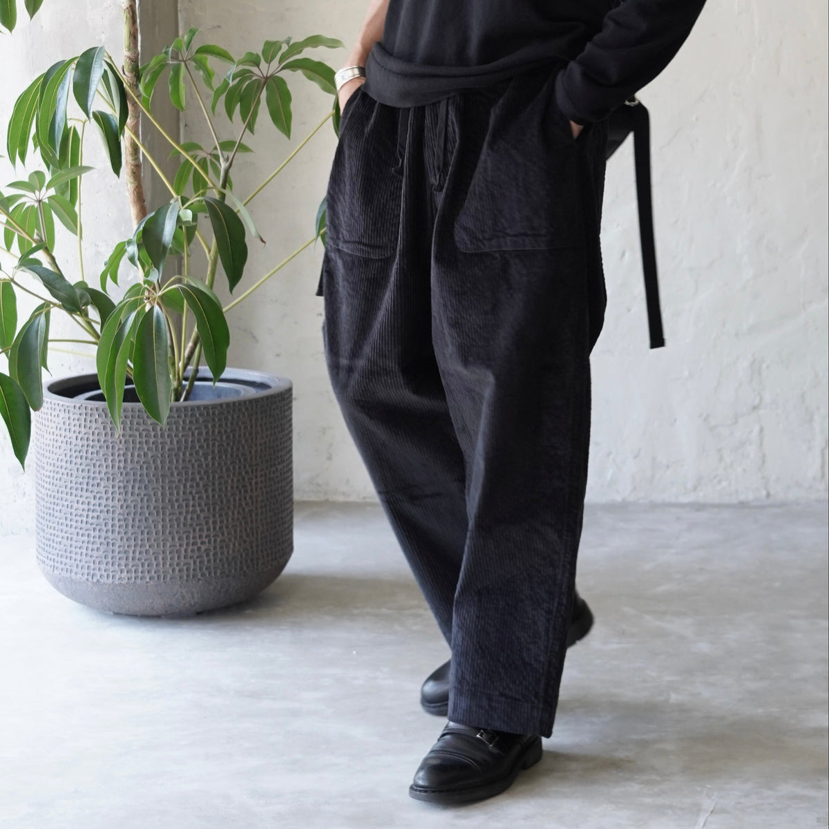 SOWBOW / EZ PANTS (WIDE)