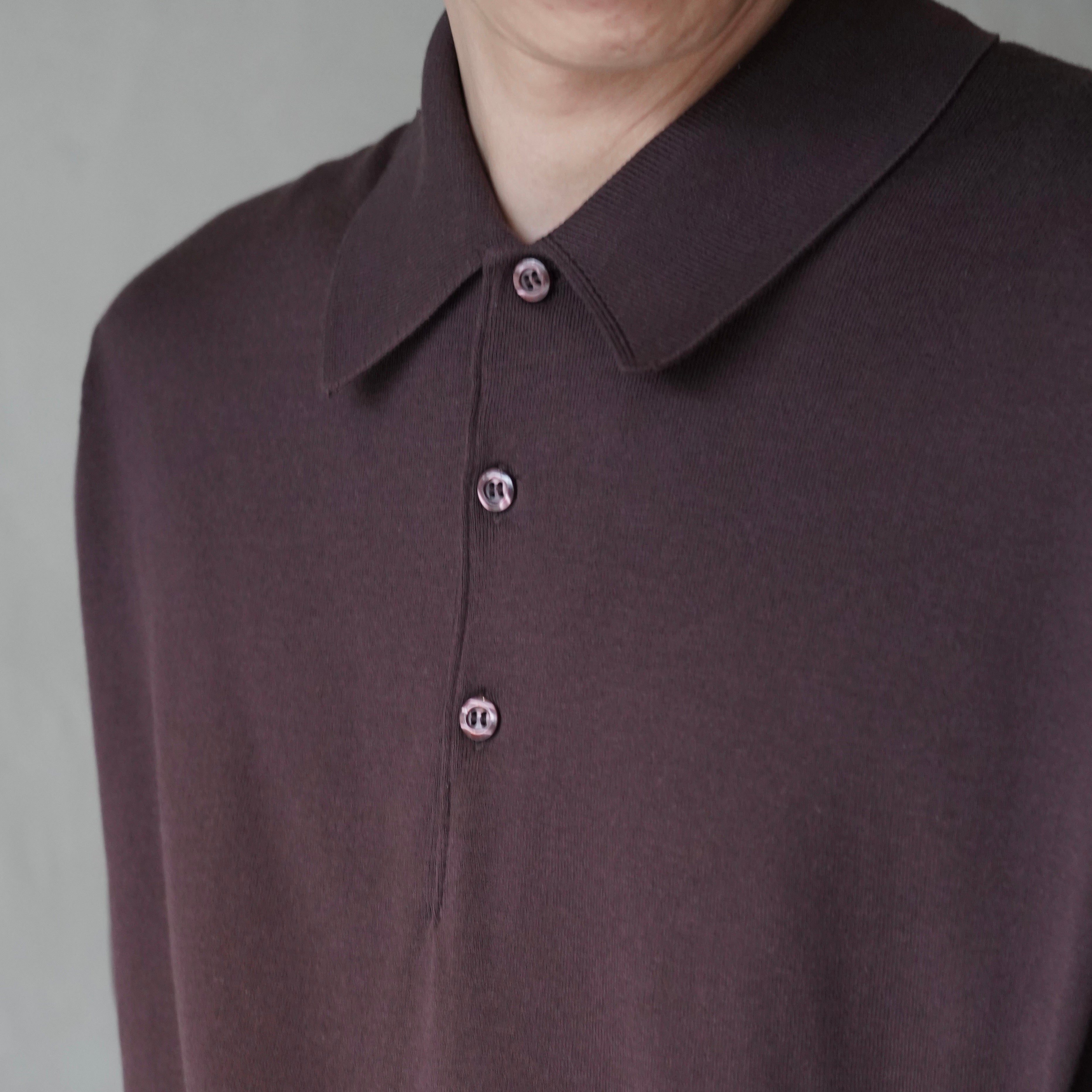 JOHN SMEDLEY / ISIS 半袖ニットポロシャツ