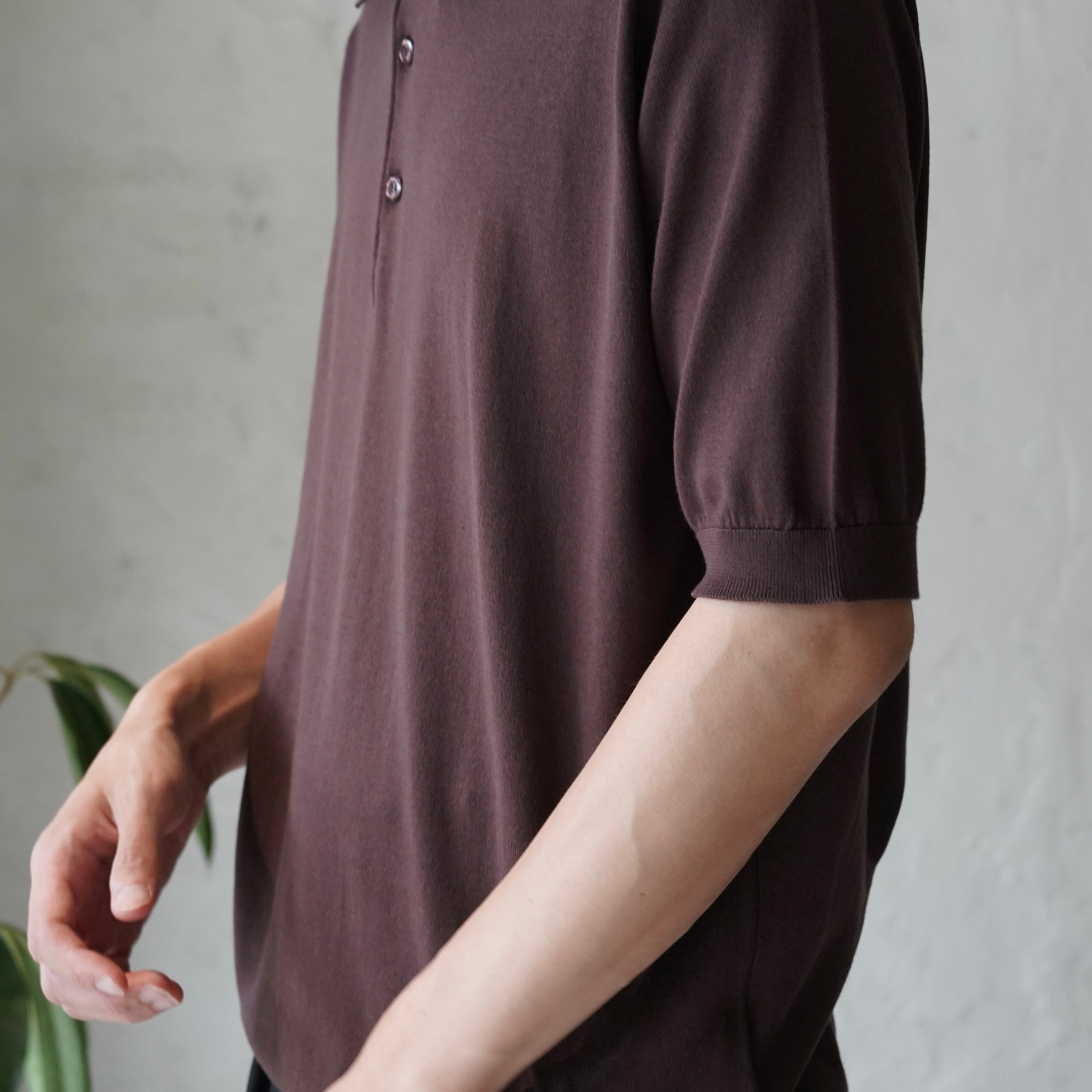 JOHN SMEDLEY / ISIS 半袖ニットポロシャツ