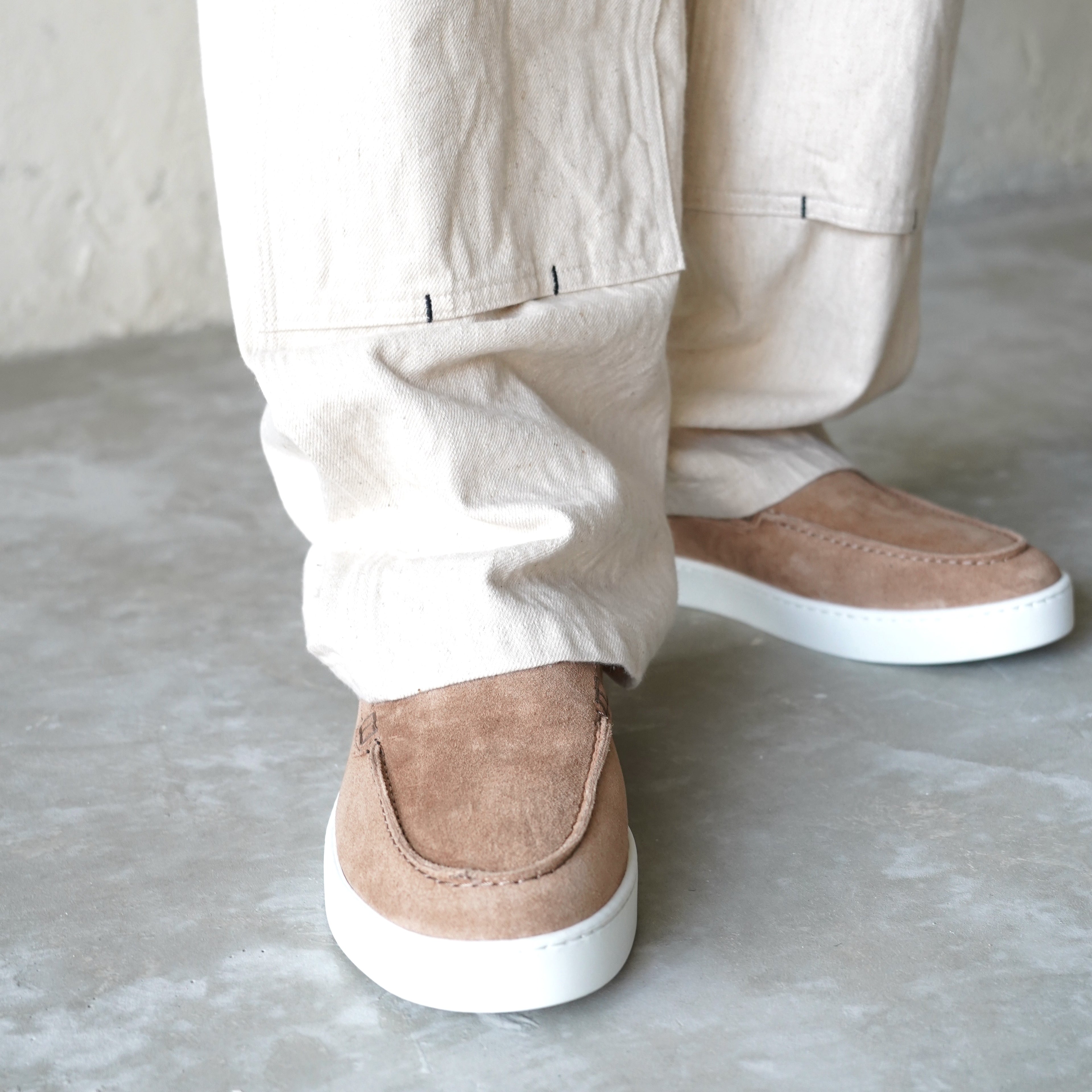 PELLICO SUNNY / BARTEX スウェードモカシンスリッポン