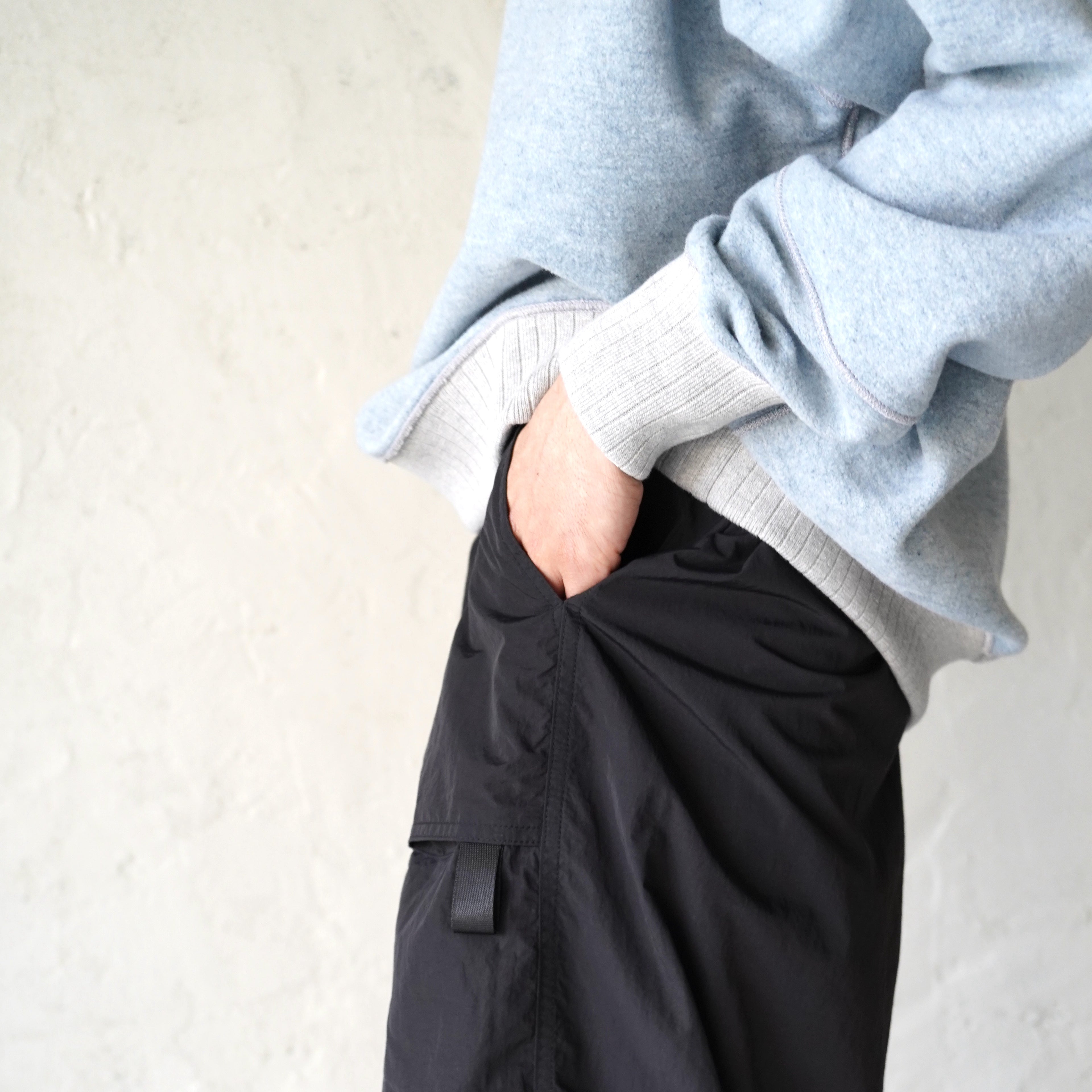 Annaut / DAILY REVERSIBLE C/N SWEAT