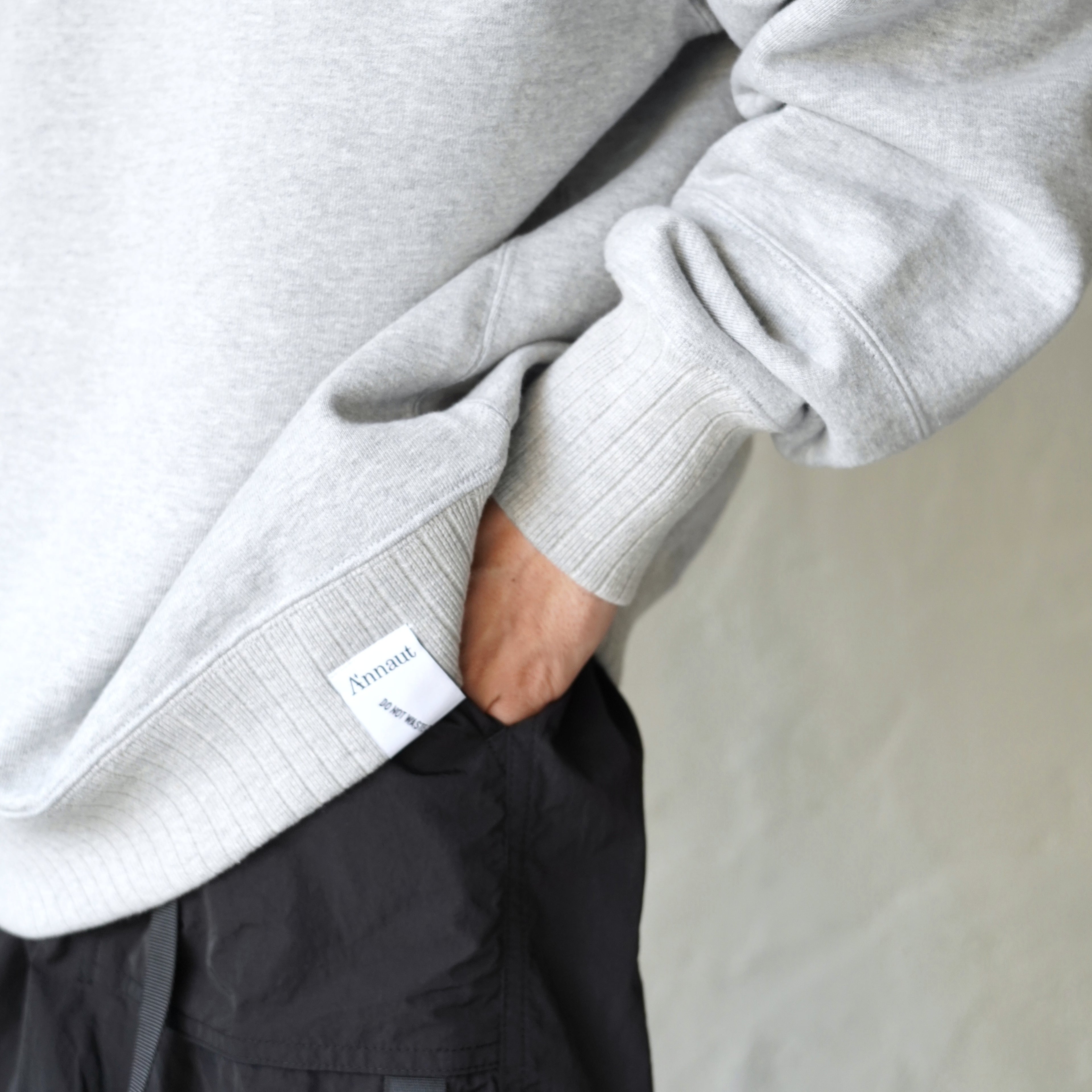Annaut / DAILY REVERSIBLE C/N SWEAT