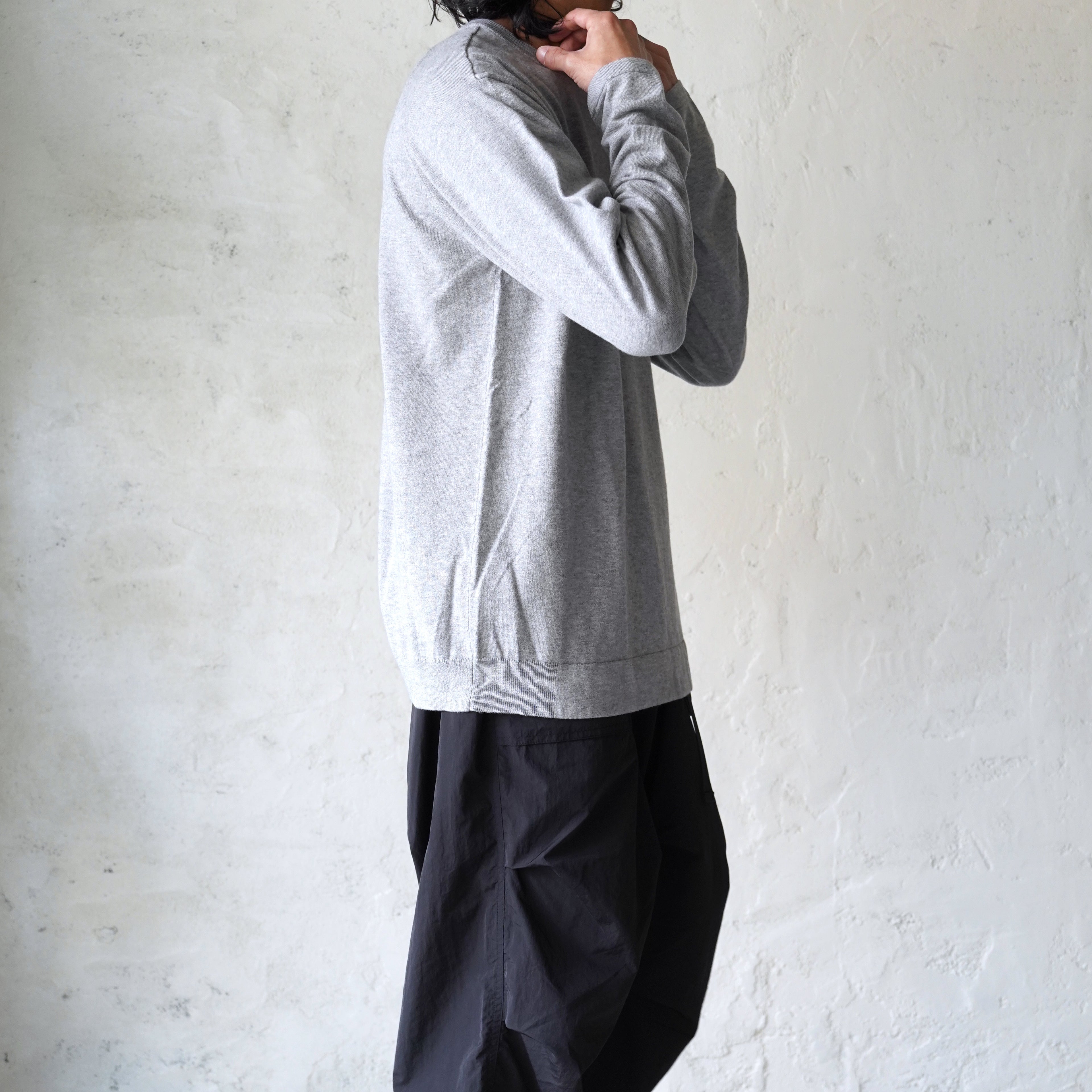 V::room / Cotton Cashmere 長袖クルーネックT