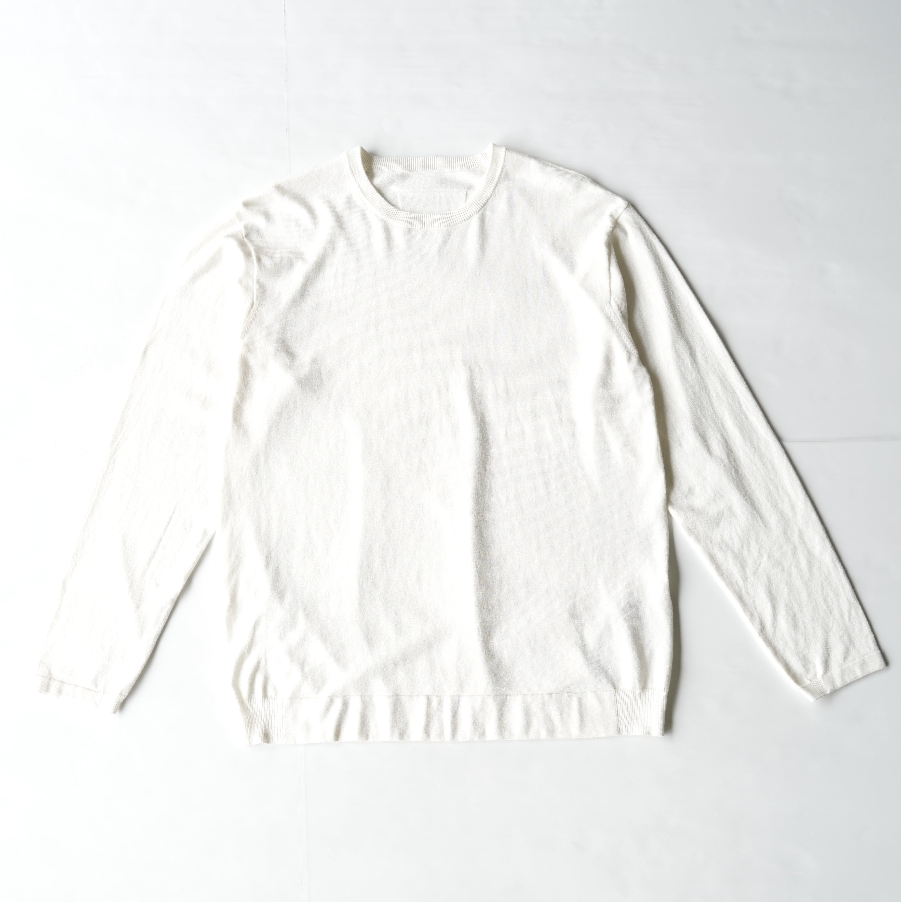 V::room / Cotton Cashmere 長袖クルーネックT