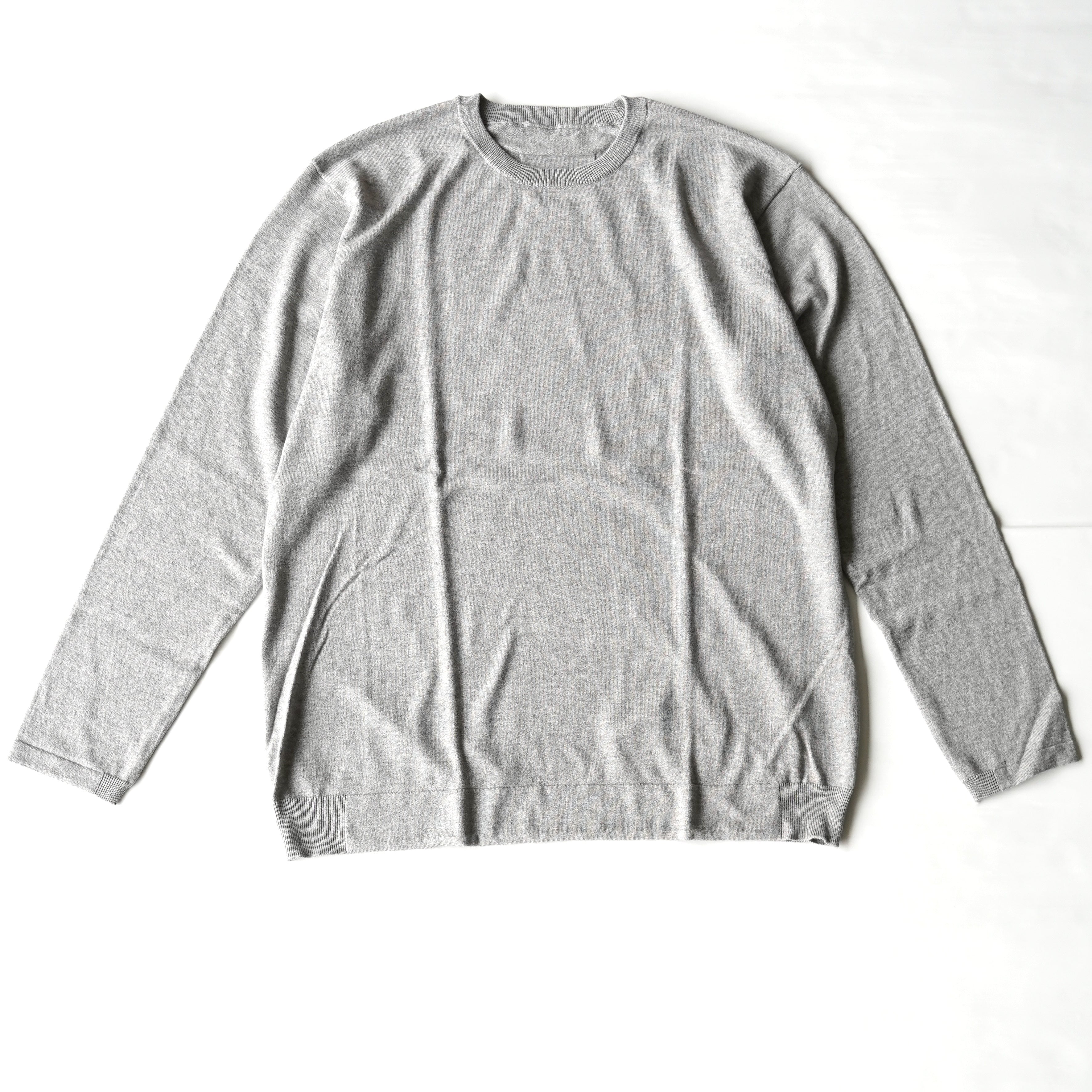 V::room / Cotton Cashmere 長袖クルーネックT