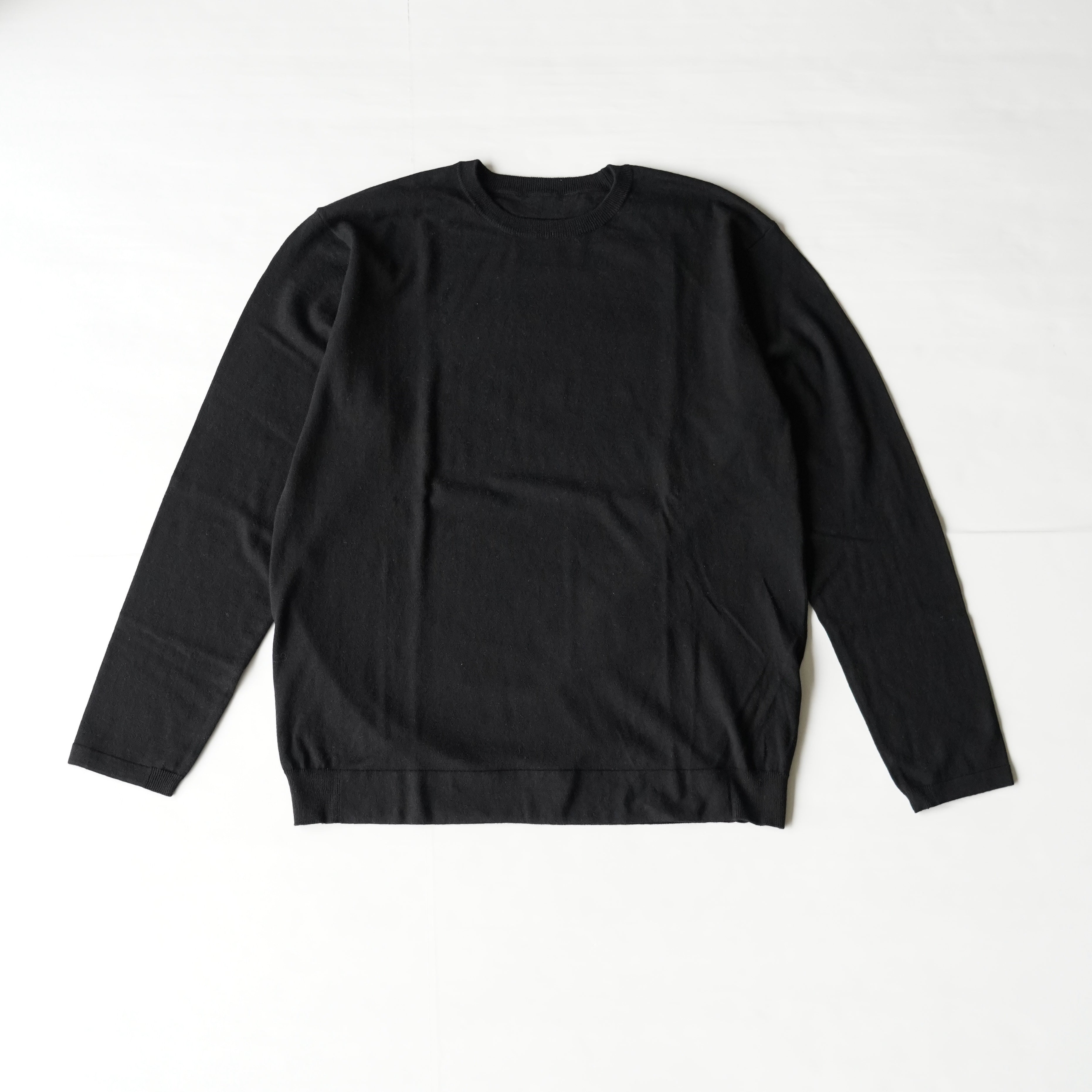V::room / Cotton Cashmere 長袖クルーネックT