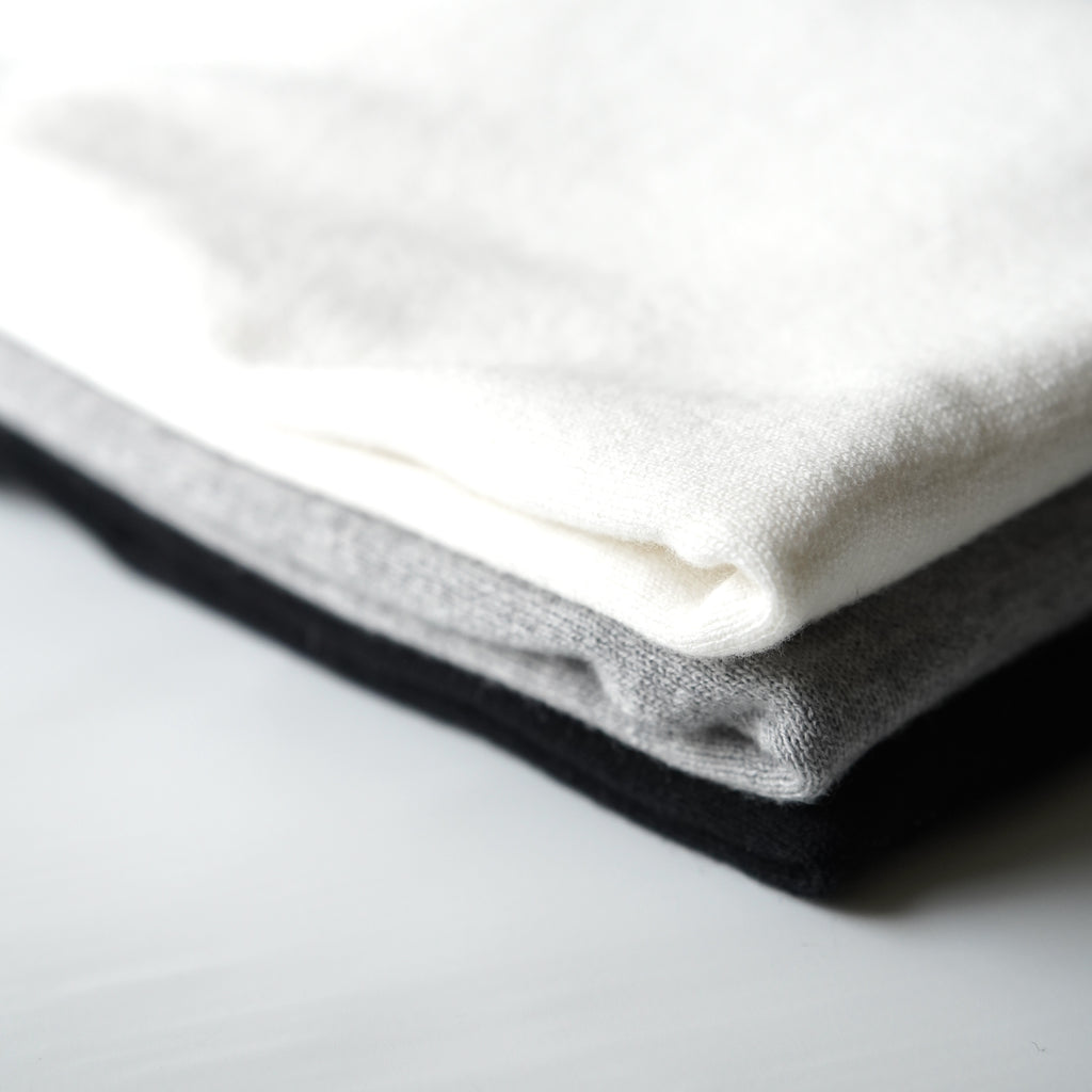 V::room / Cotton Cashmere 半袖クルーネックT