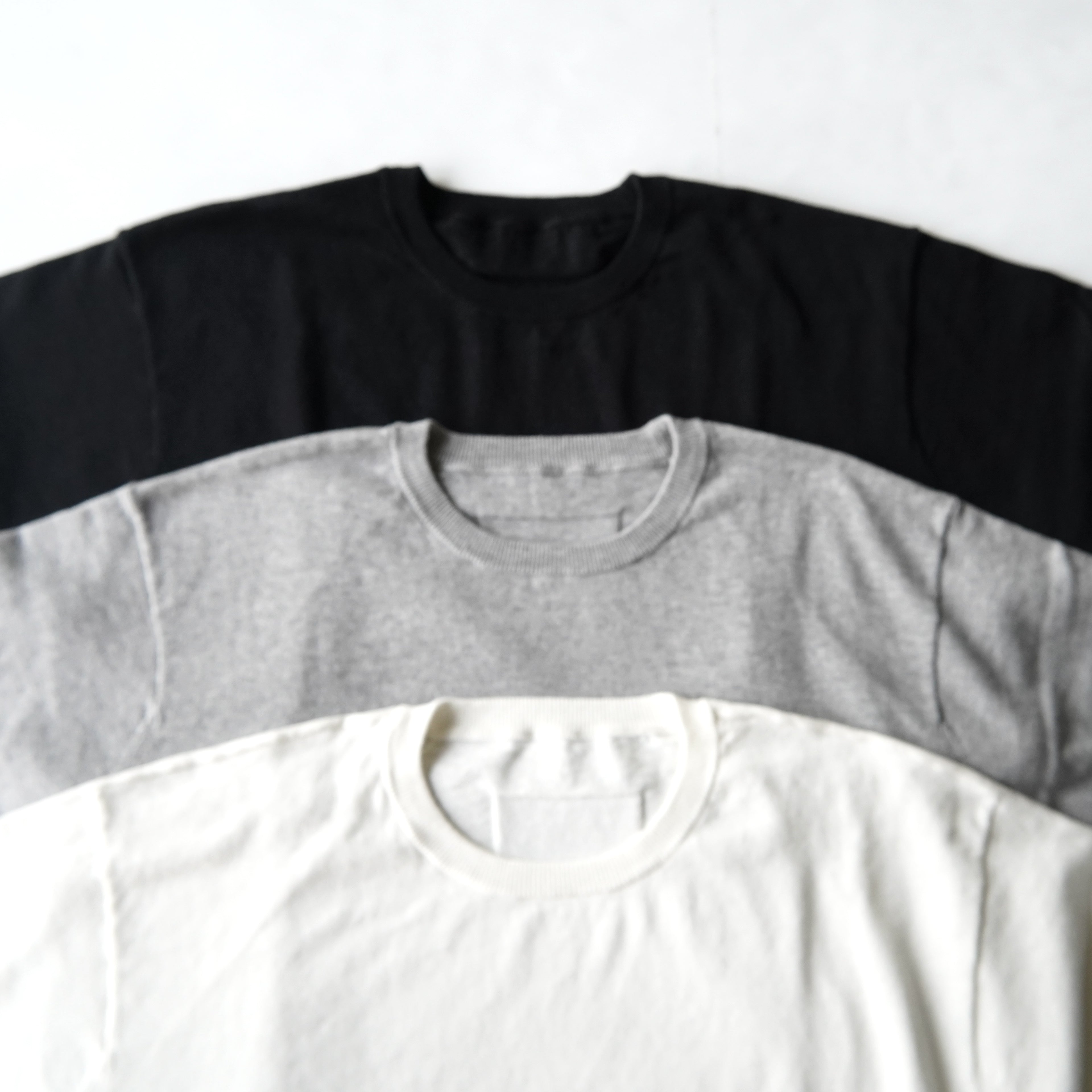 V::room / Cotton Cashmere 半袖クルーネックT