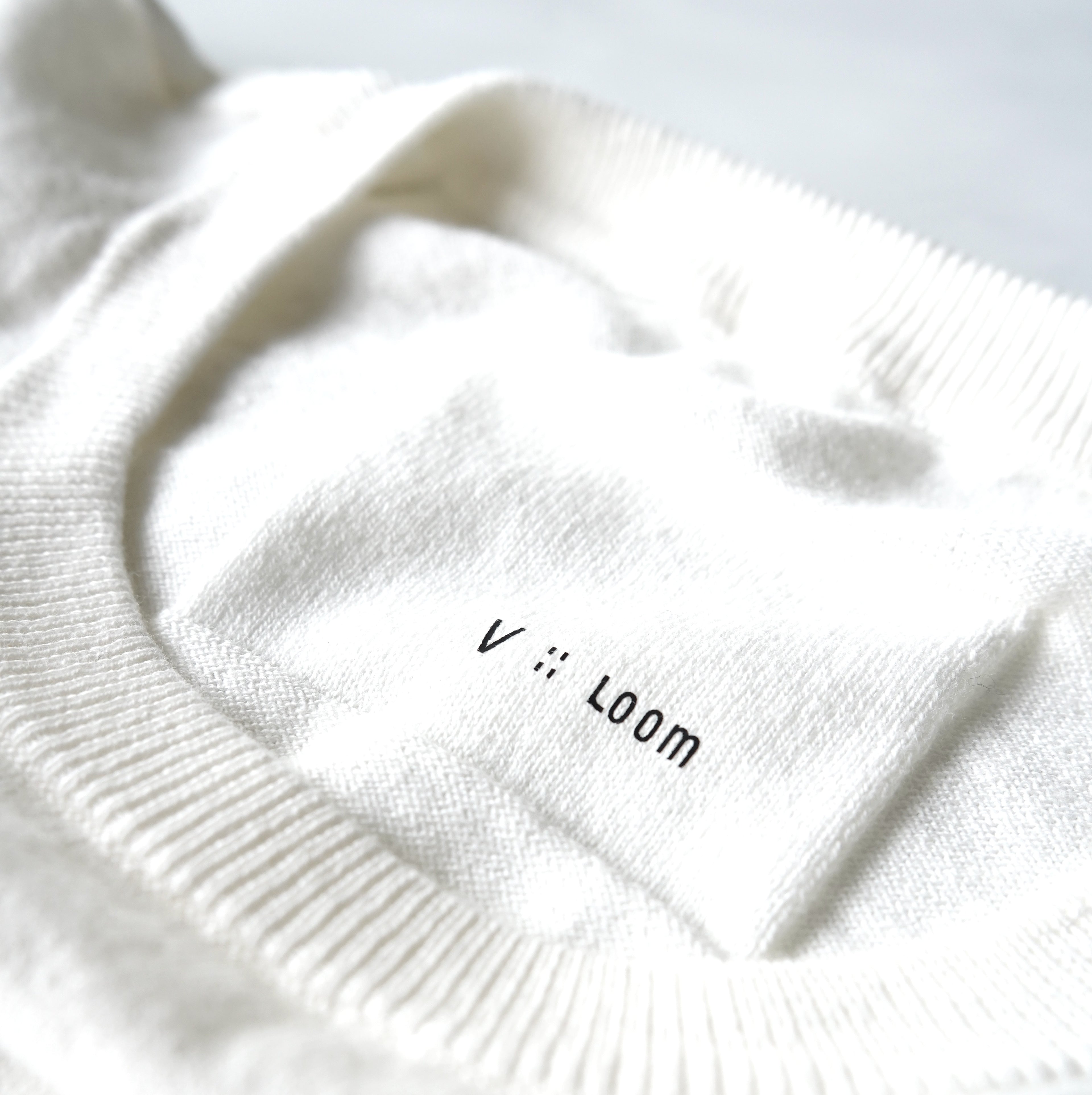 V::room / Cotton Cashmere 半袖クルーネックT