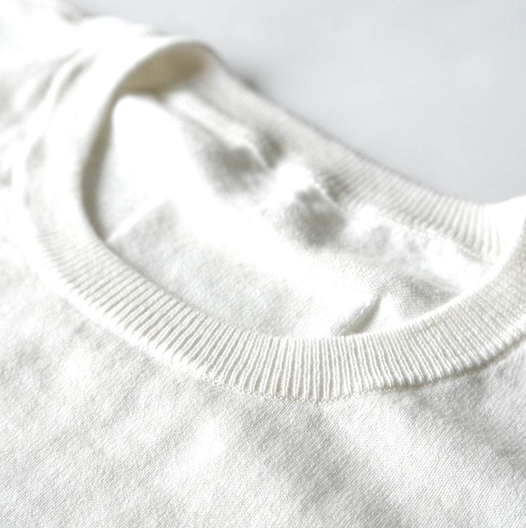 V::room / Cotton Cashmere 半袖クルーネックT