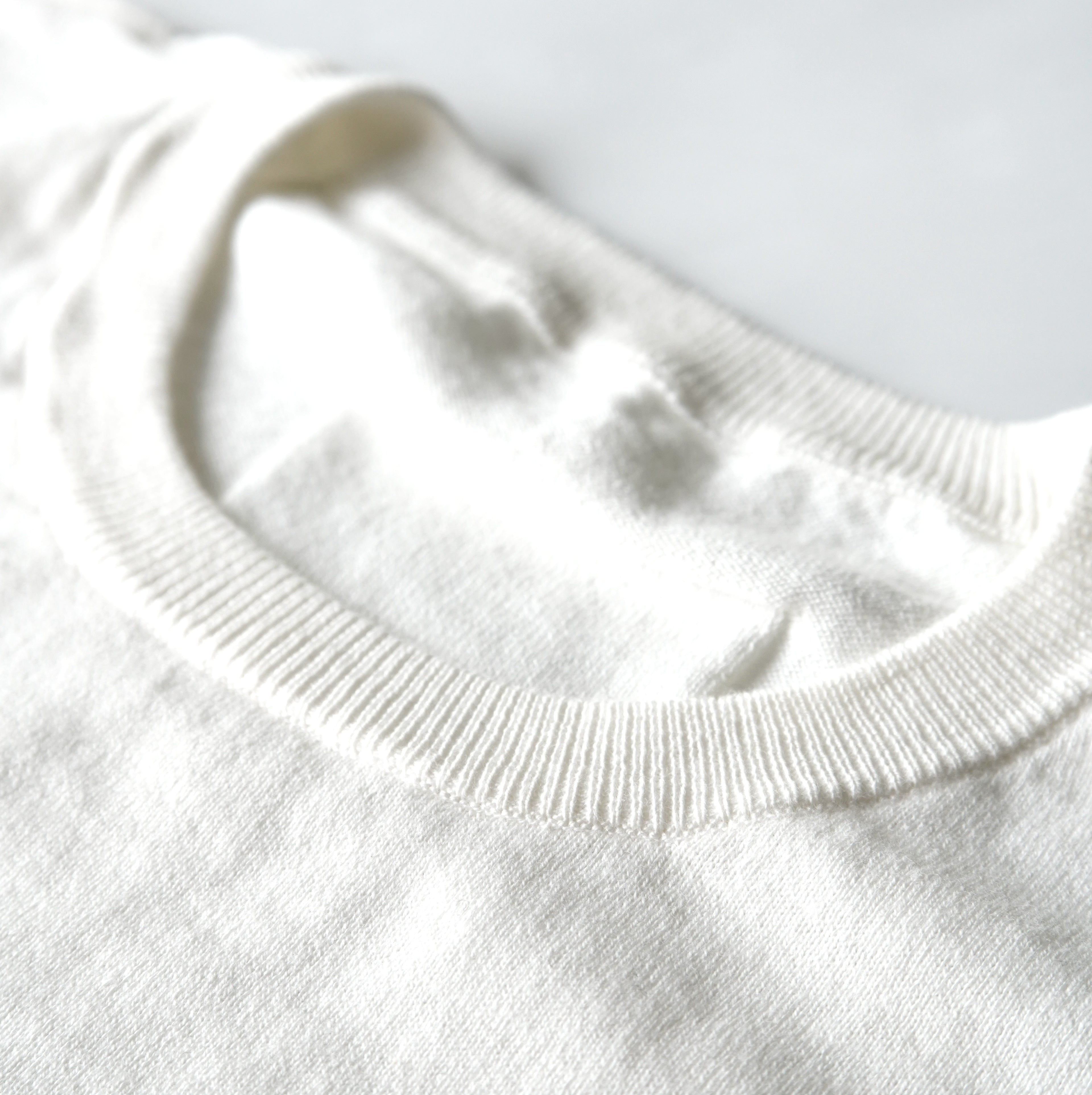 V::room / Cotton Cashmere 半袖クルーネックT