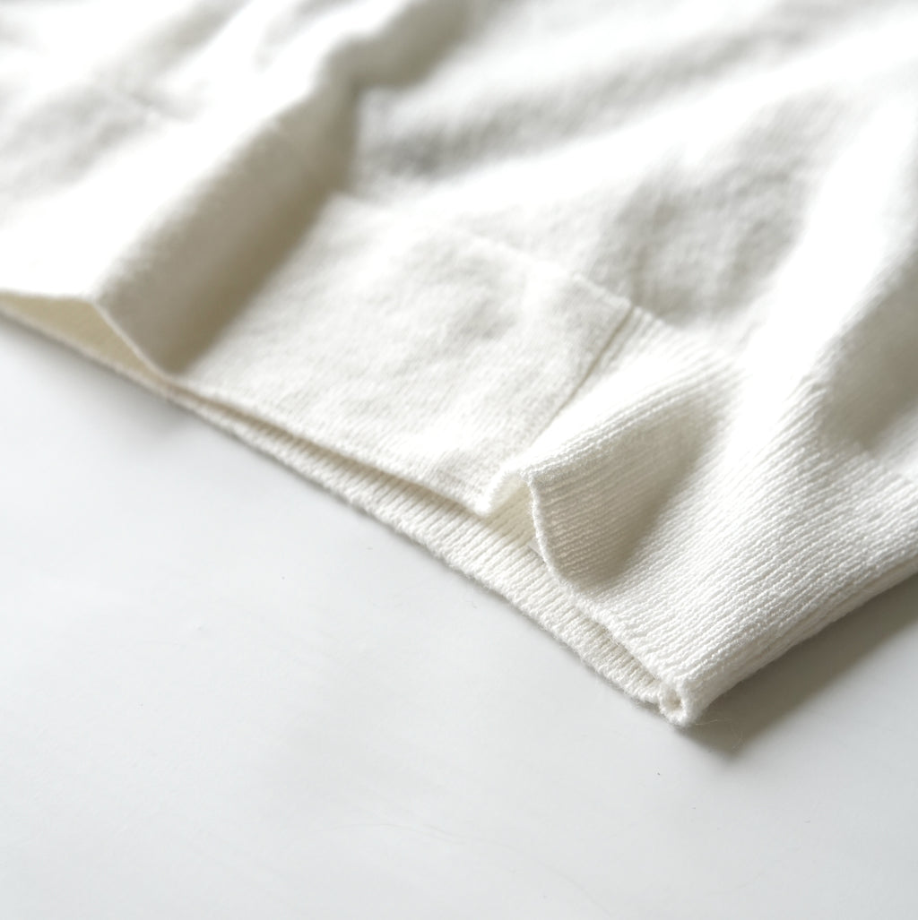 V::room / Cotton Cashmere 半袖クルーネックT