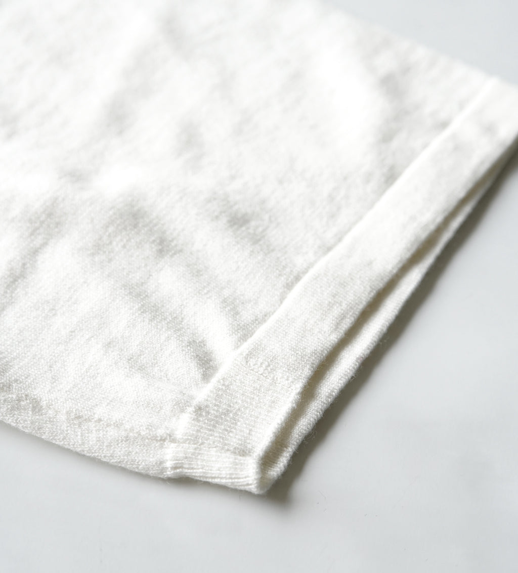 V::room / Cotton Cashmere 半袖クルーネックT