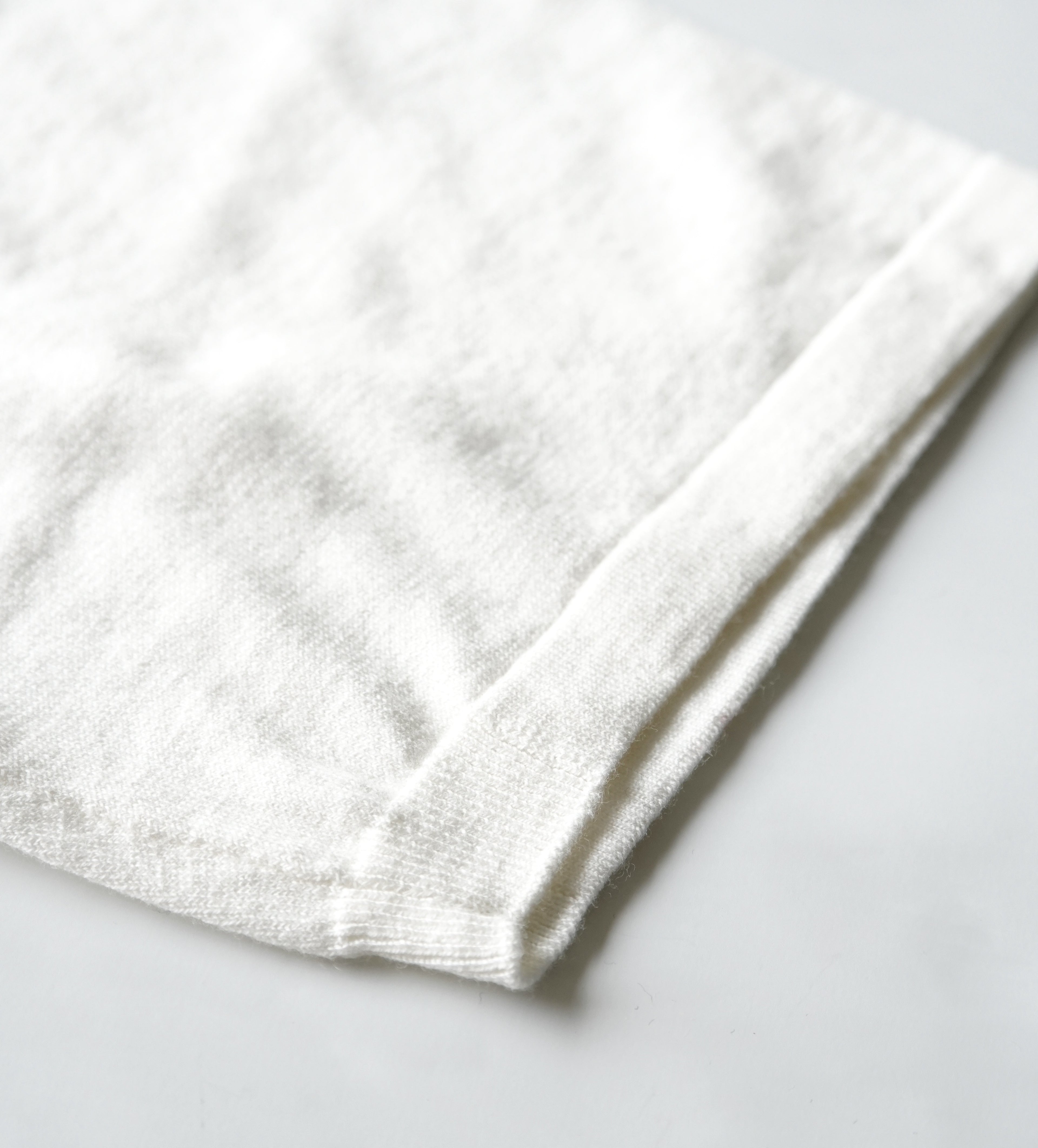 V::room / Cotton Cashmere 半袖クルーネックT