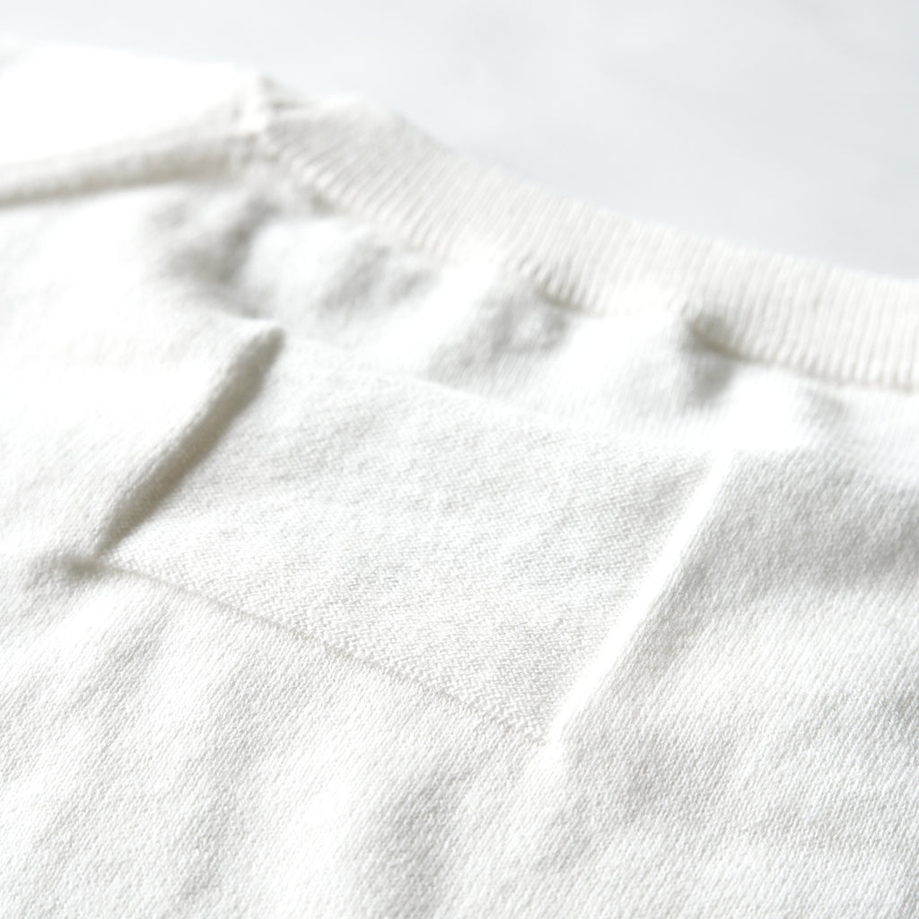 V::room / Cotton Cashmere 半袖クルーネックT