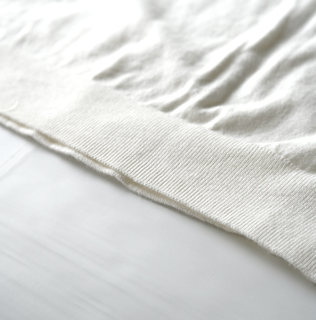 V::room / Cotton Cashmere 半袖クルーネックT