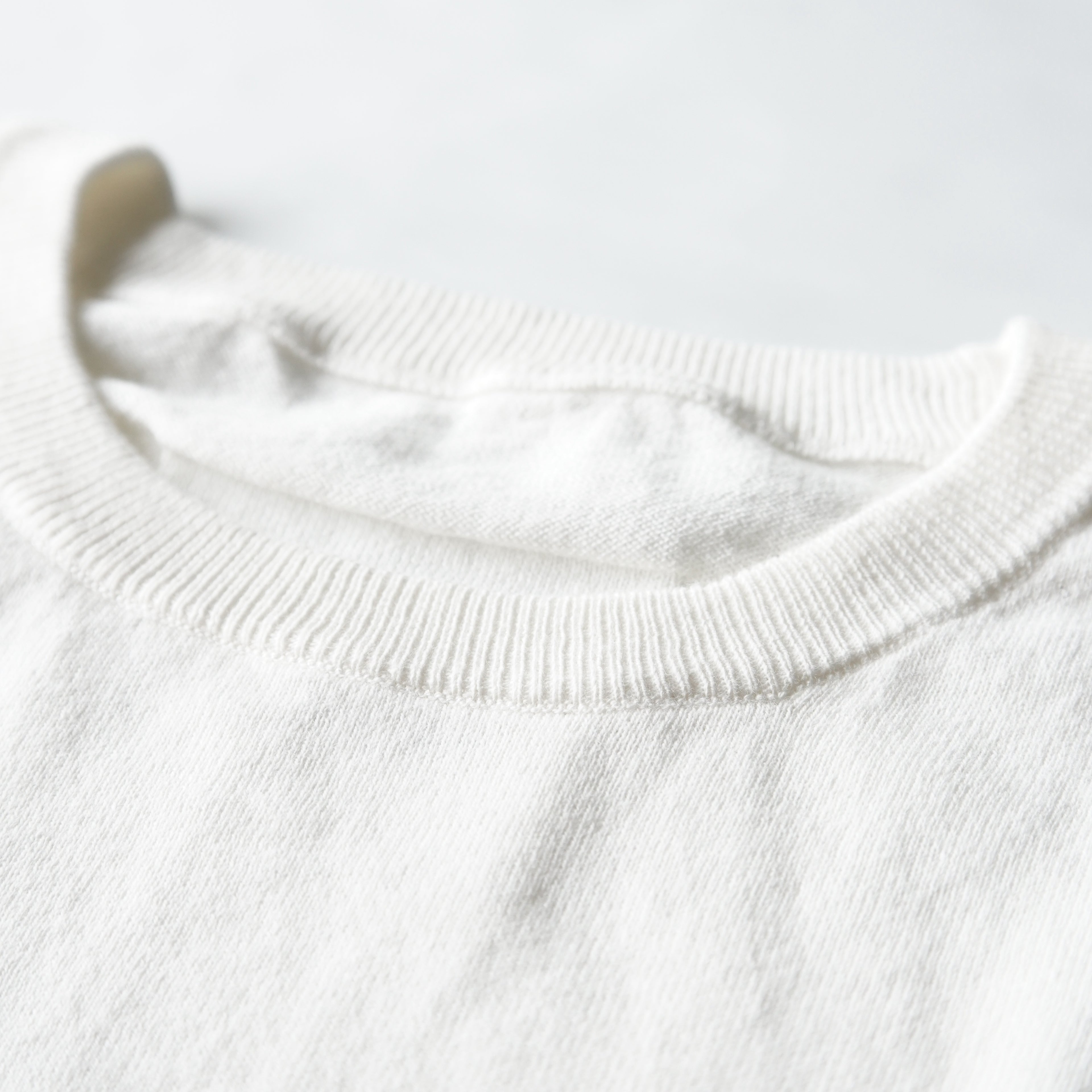 V::room / Cotton Cashmere 長袖クルーネックT