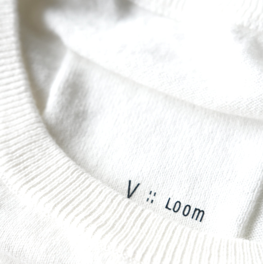 V::room / Cotton Cashmere 長袖クルーネックT
