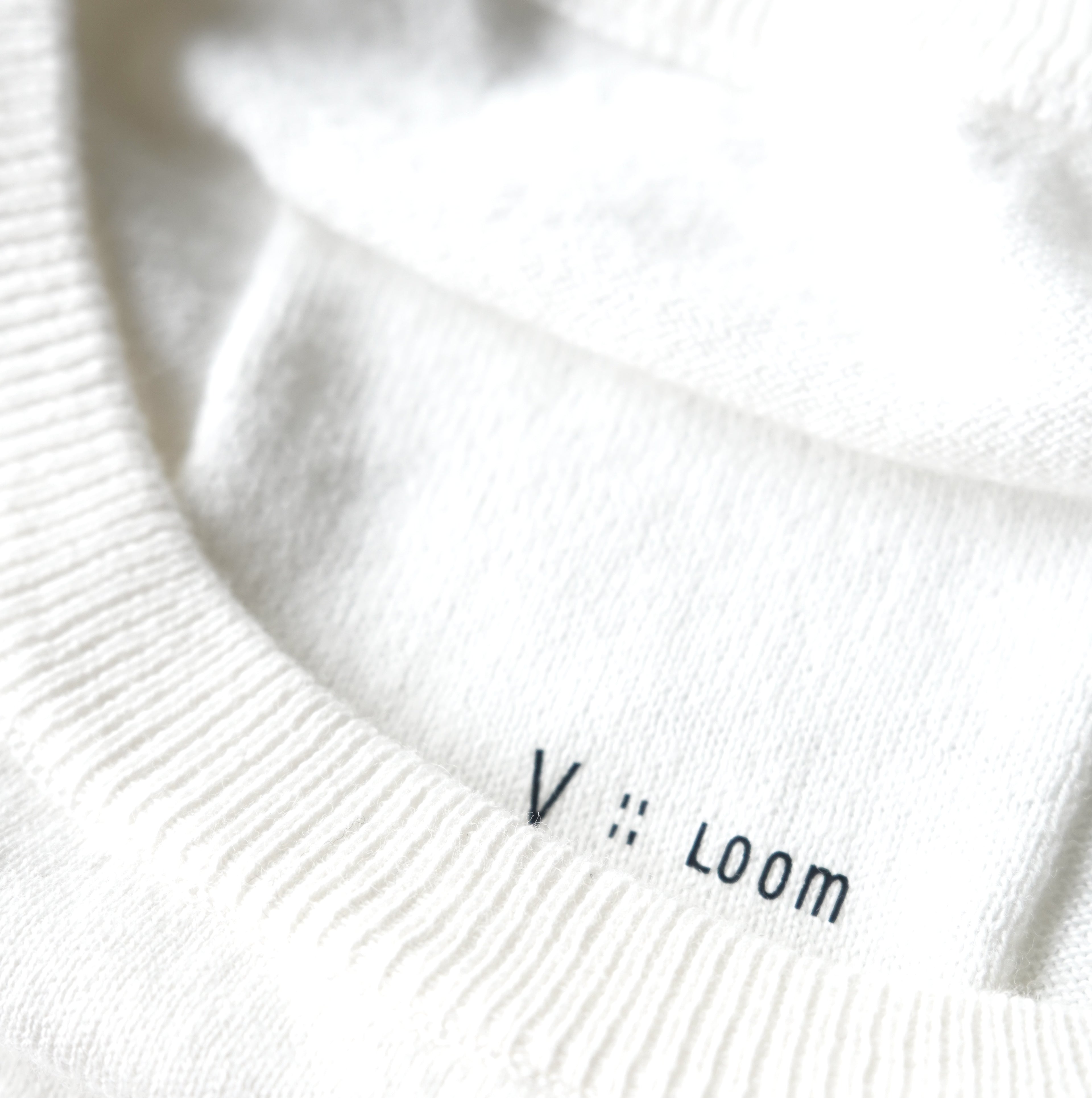 V::room / Cotton Cashmere 長袖クルーネックT