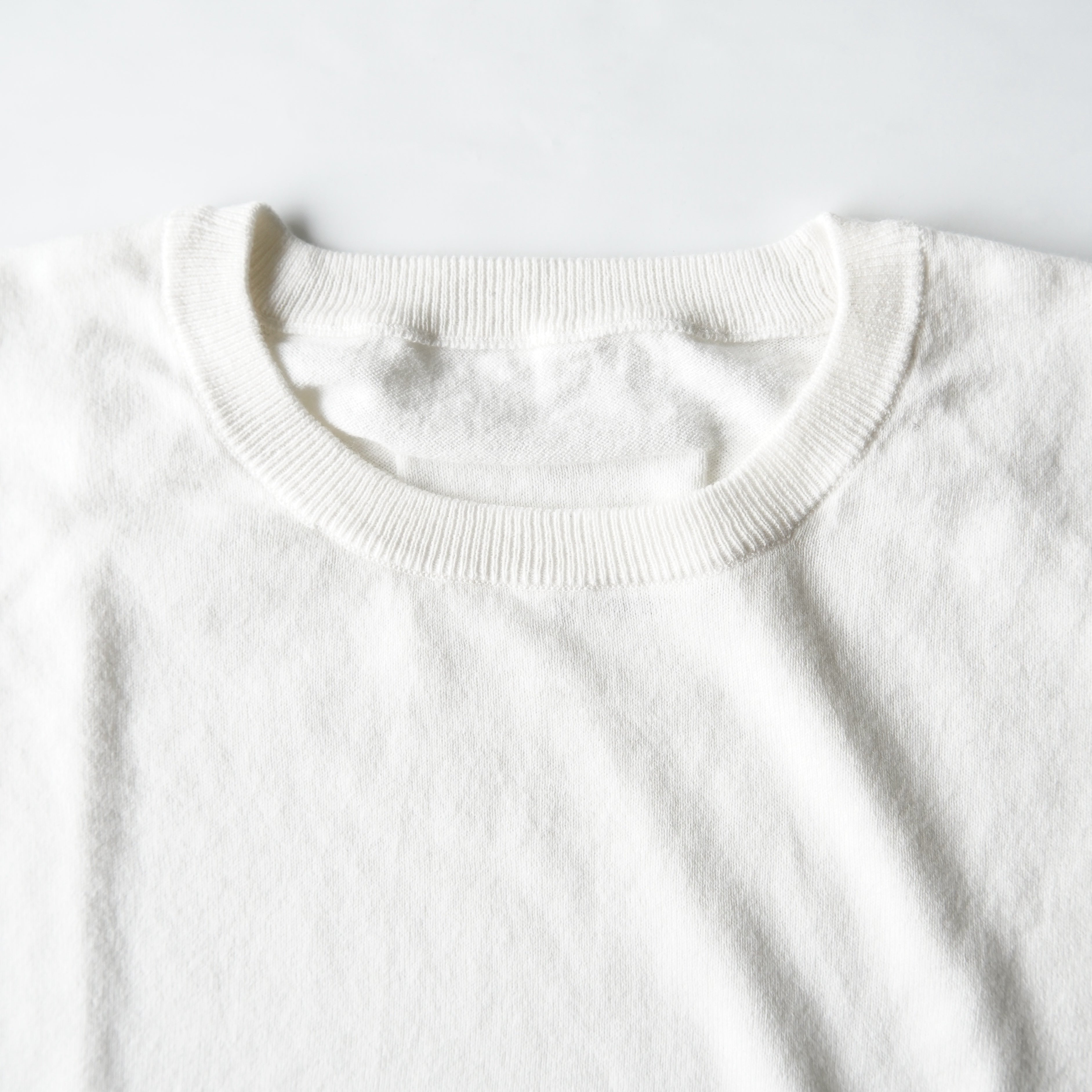 V::room / Cotton Cashmere 長袖クルーネックT