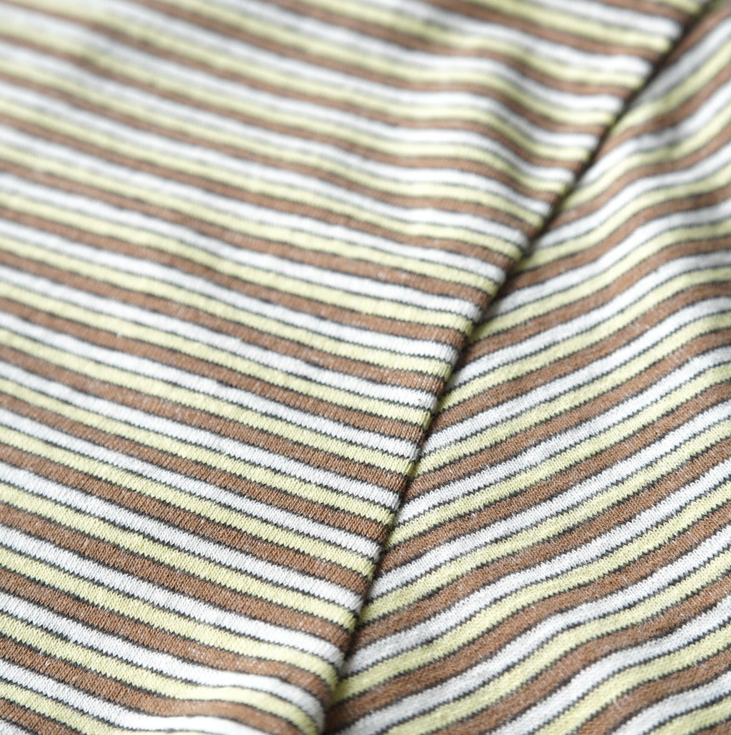 V::room / Recycled Cotton Multi Boarder カットソー
