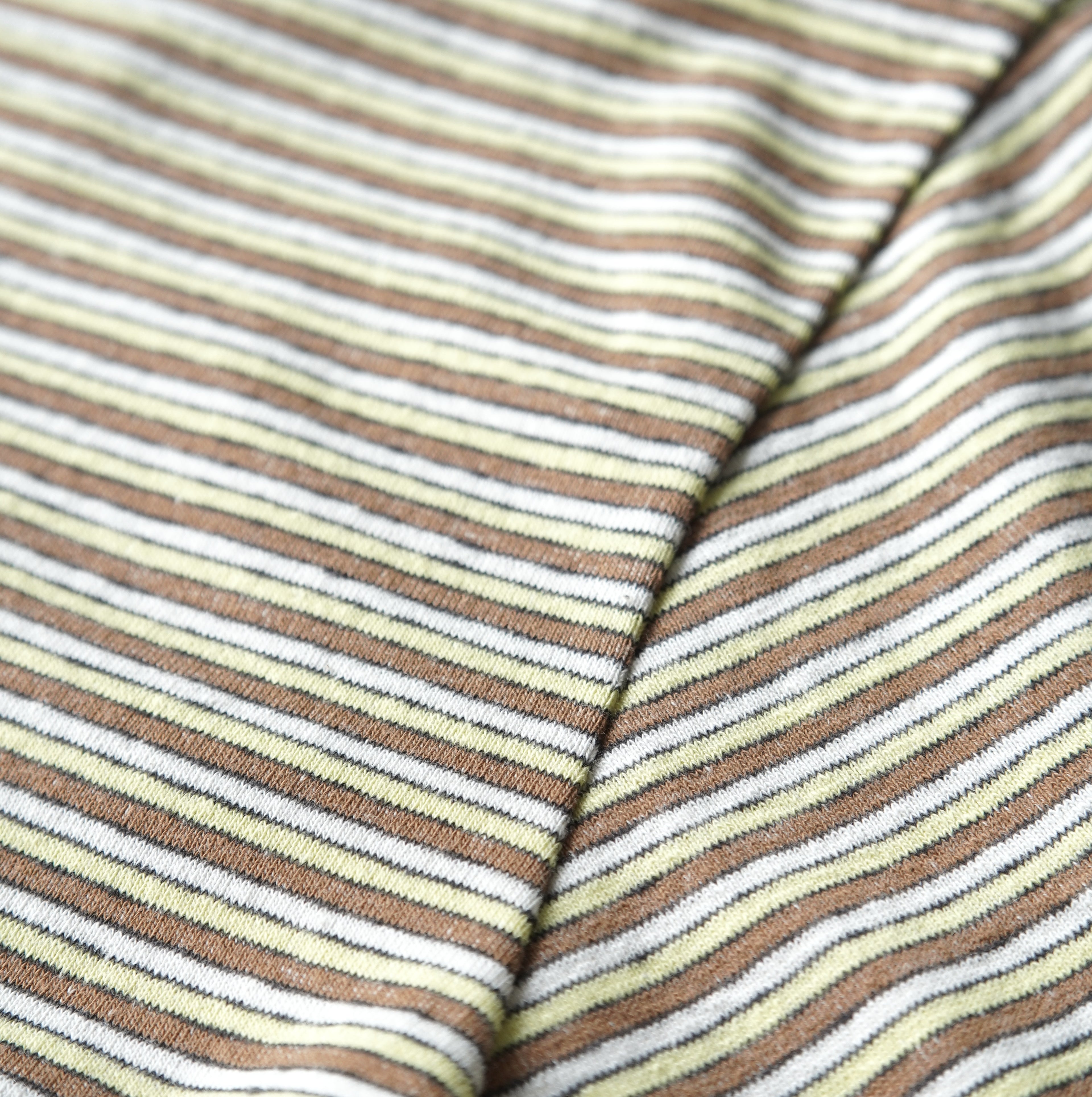 V::room / Recycled Cotton Multi Boarder カットソー
