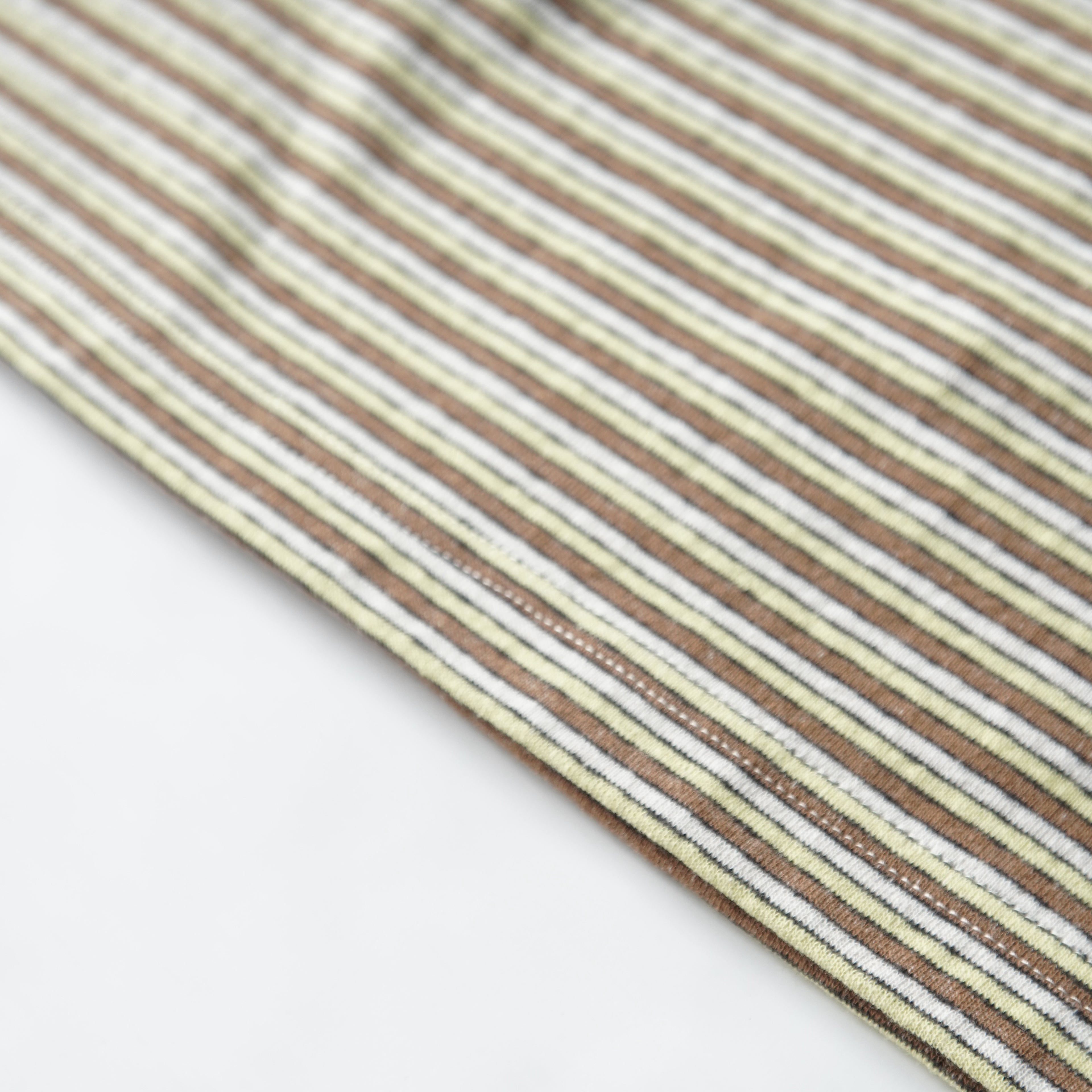 V::room / Recycled Cotton Multi Boarder カットソー