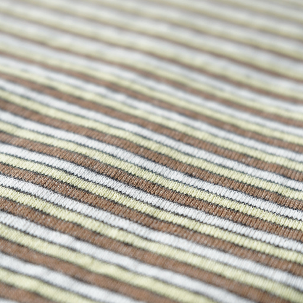 V::room / Recycled Cotton Multi Boarder カットソー