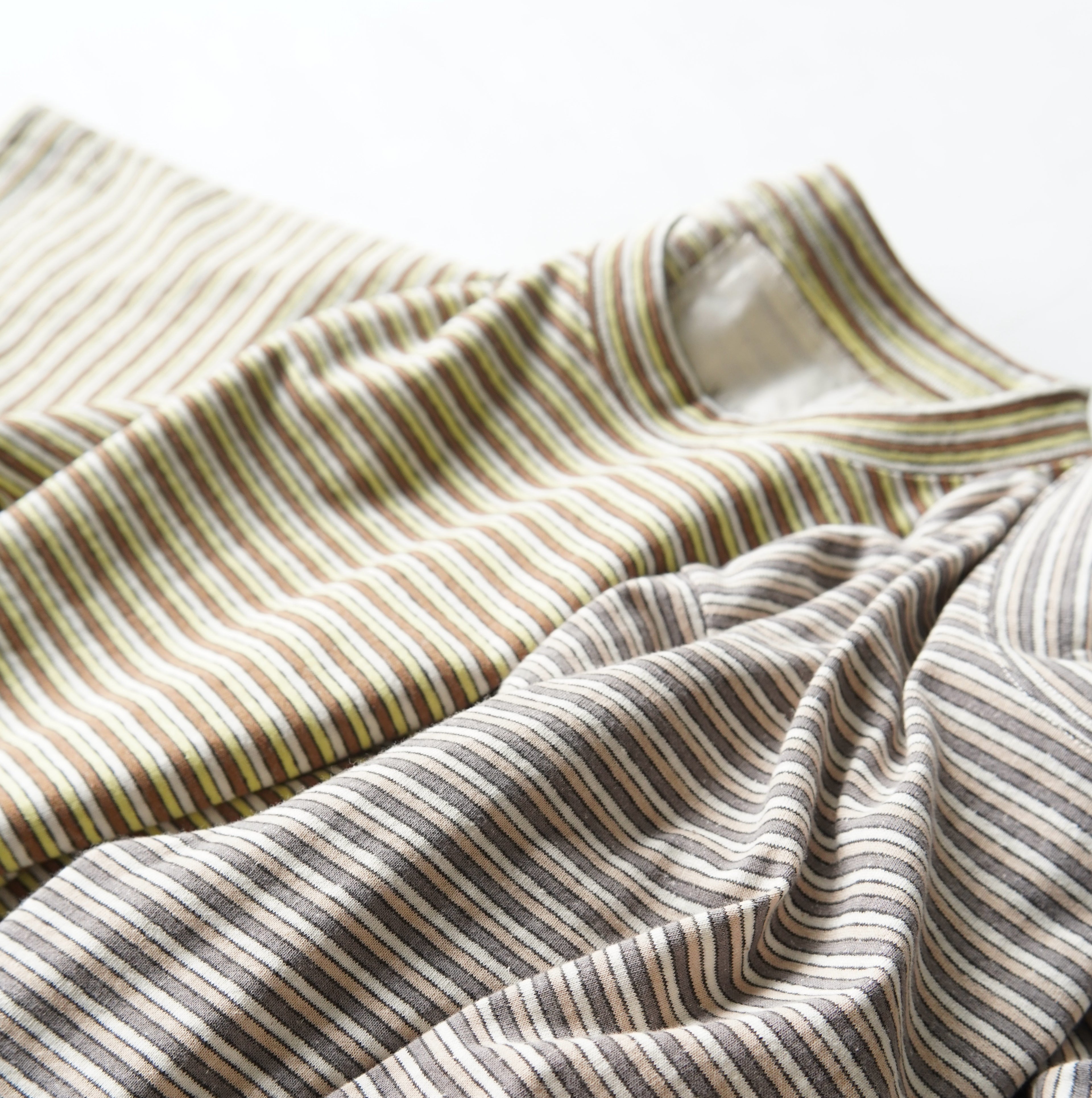 V::room / Recycled Cotton Multi Boarder カットソー