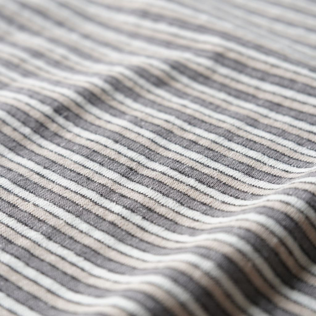 V::room / Recycled Cotton Multi Boarder カットソー