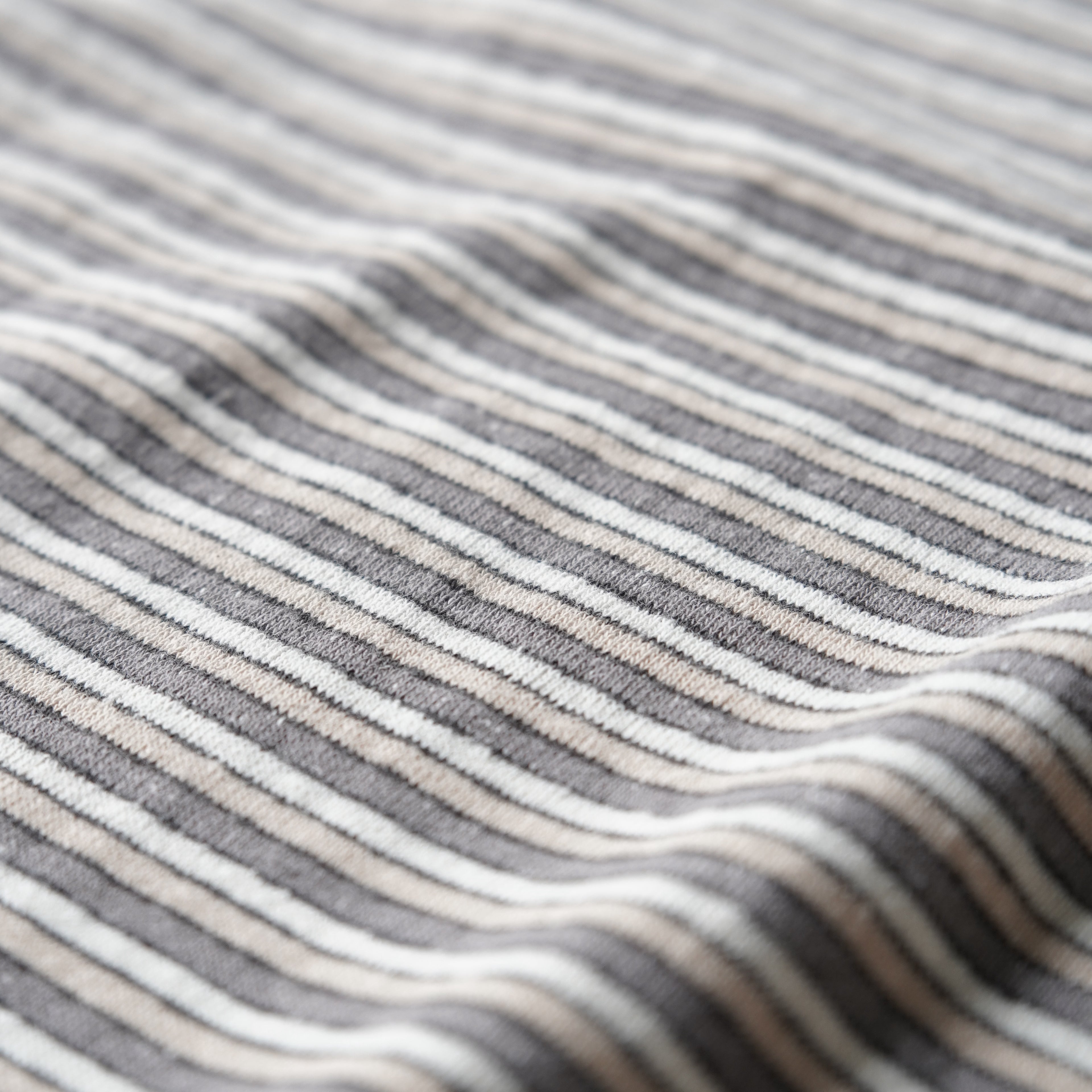 V::room / Recycled Cotton Multi Boarder カットソー