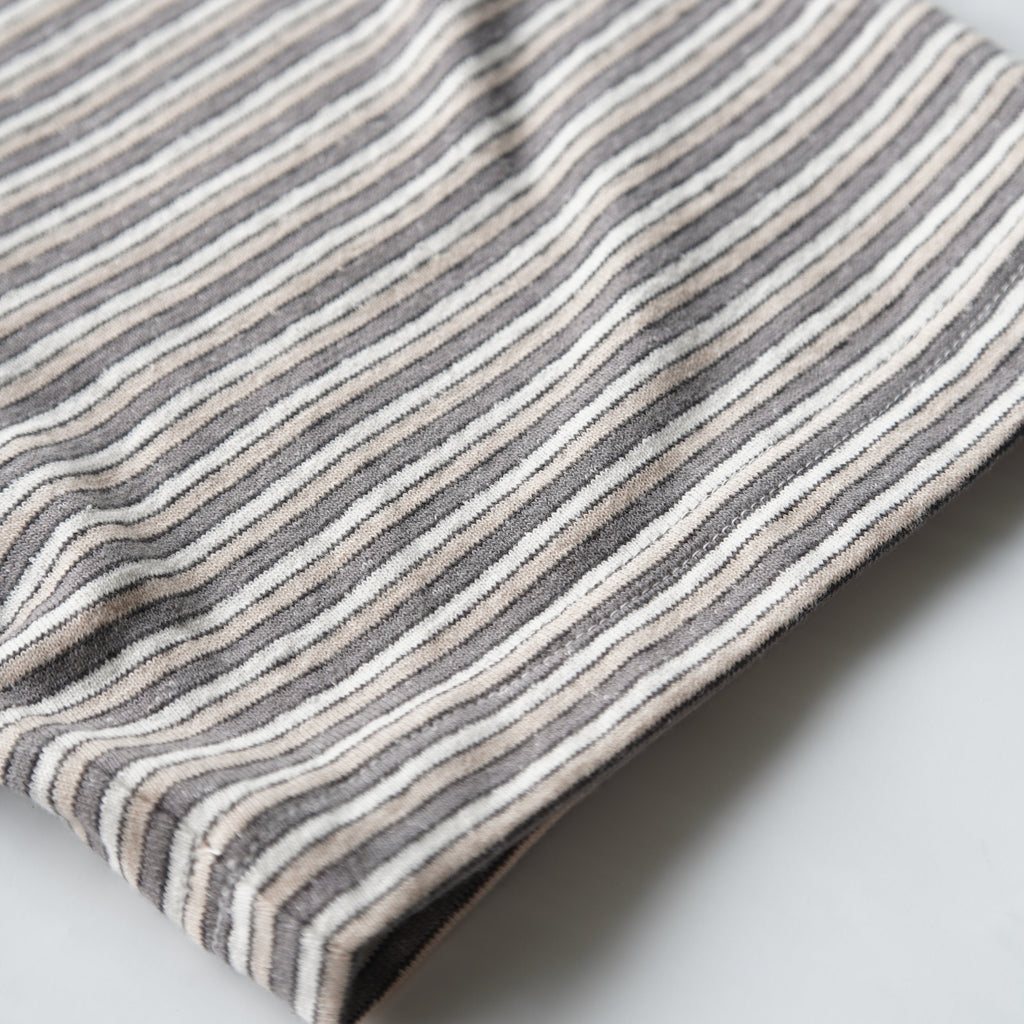 V::room / Recycled Cotton Multi Boarder カットソー