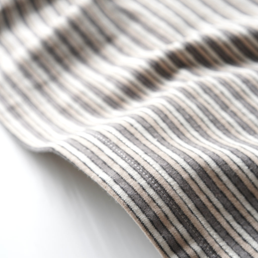 V::room / Recycled Cotton Multi Boarder カットソー