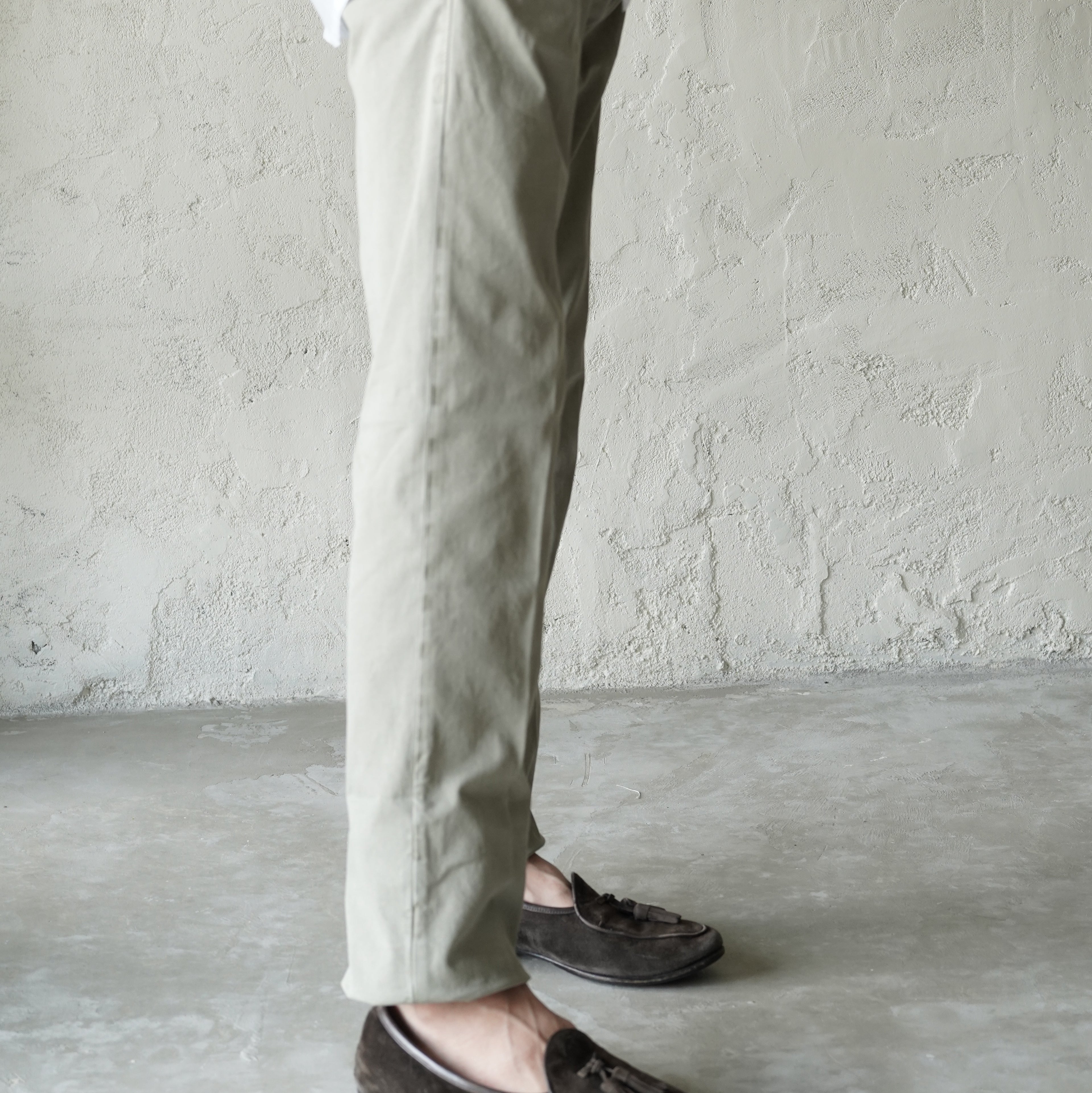 INCOTEX / 4 Season Stretch Gabardine Tapered Pants 100型 コットンパンツ