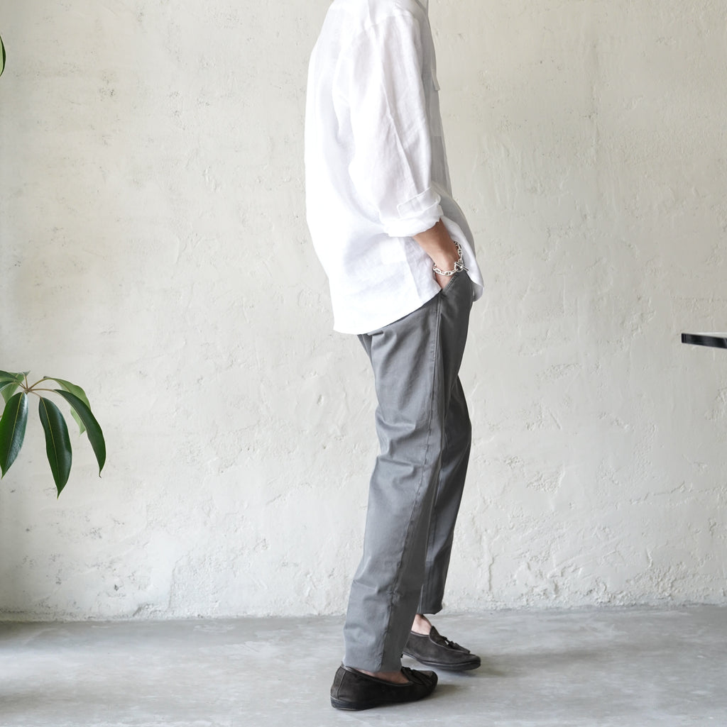 INCOTEX / 4 Season Stretch Gabardine Tapered Pants 100型 コットンパンツ