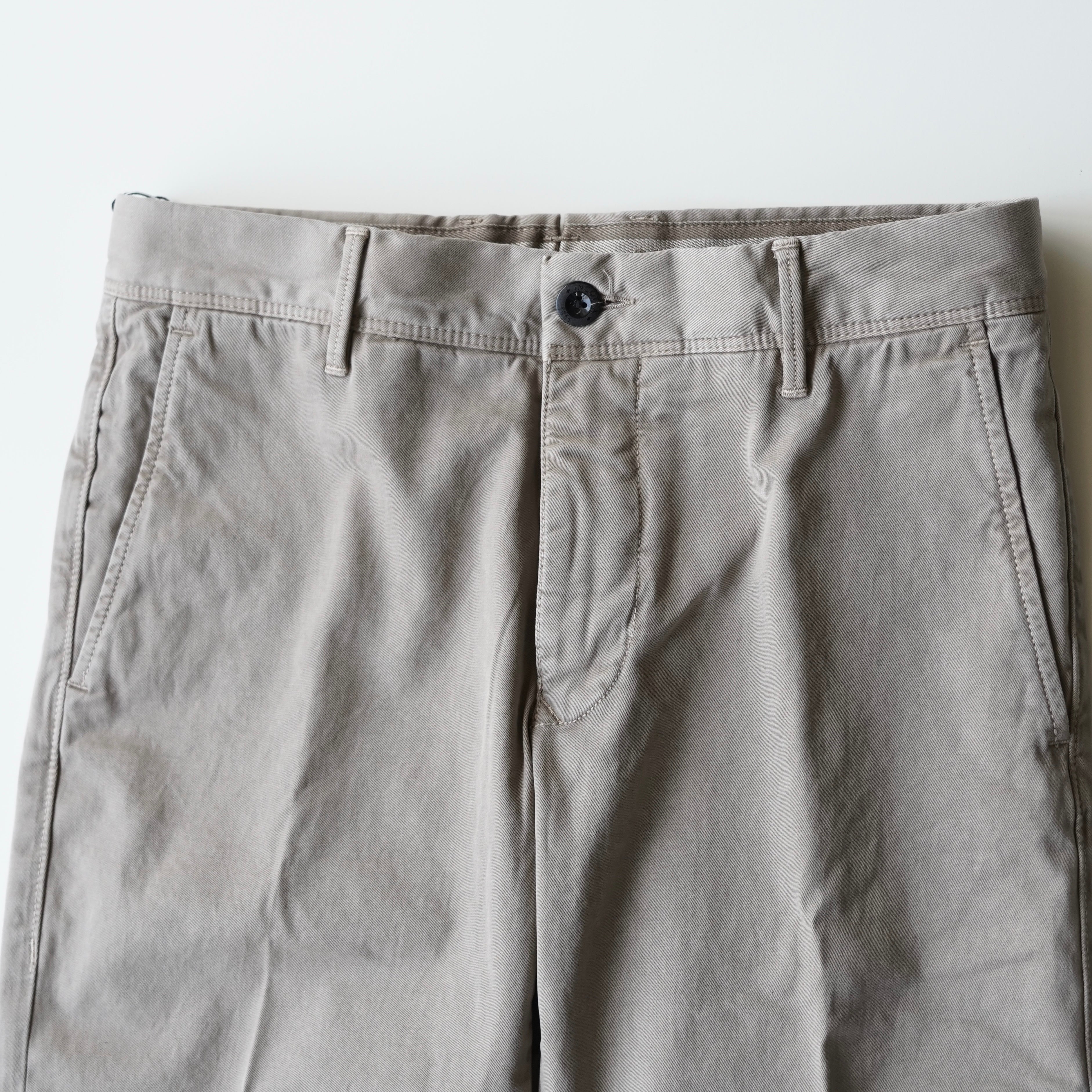 INCOTEX / 4 Season Stretch Gabardine Tapered Pants 100型 コットンパンツ