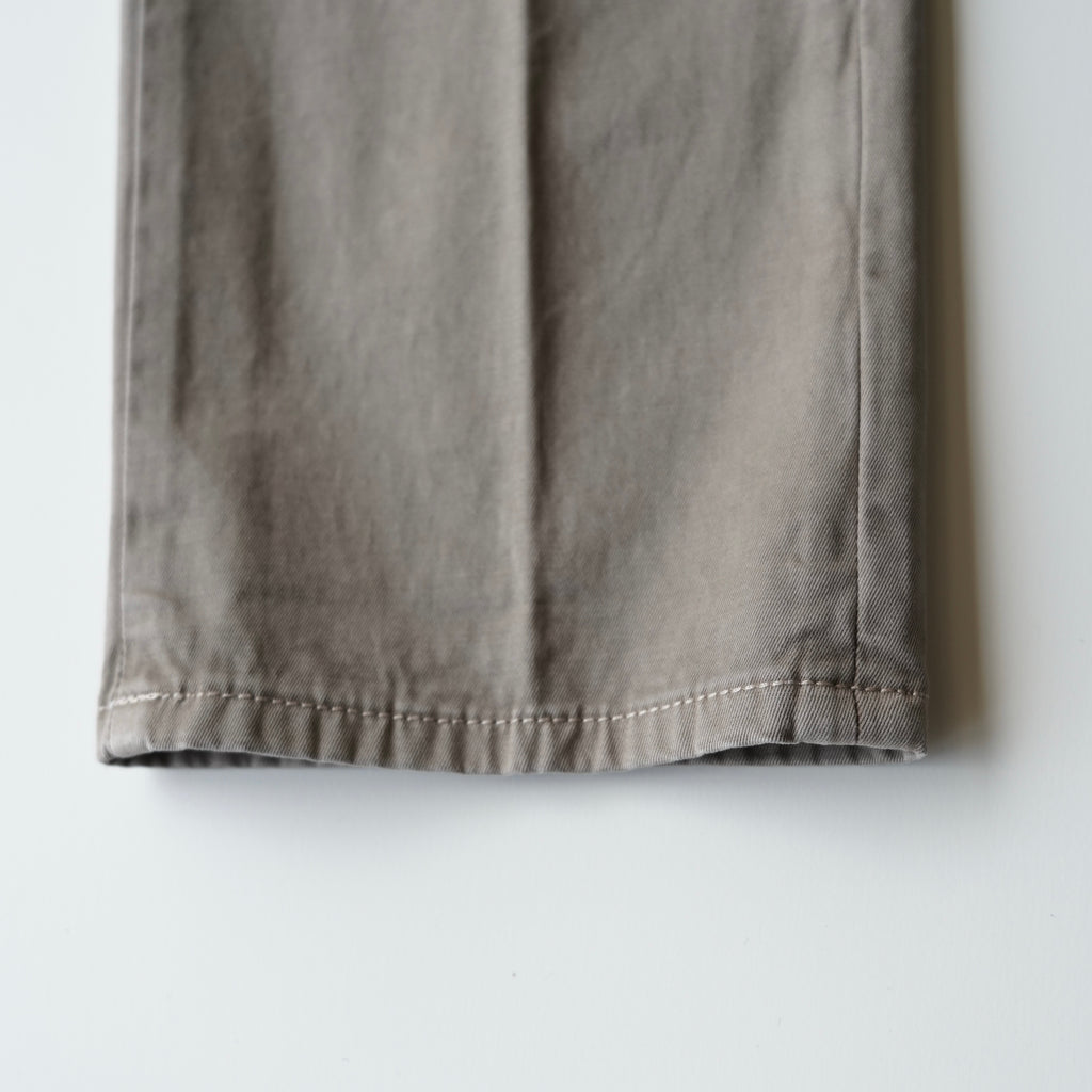 INCOTEX / 4 Season Stretch Gabardine Tapered Pants 100型 コットンパンツ