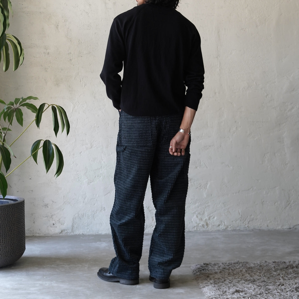 SOWBOW / DOUBLE KNEE PAINTER PANTS