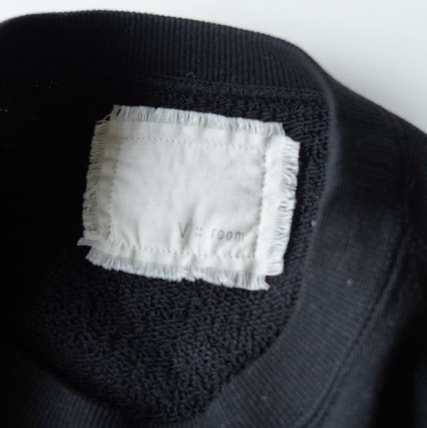 【一般販売開始 10月9日20:00~】V::room / Tencel Soft Fleece Series クルーネック スウェットシャツ