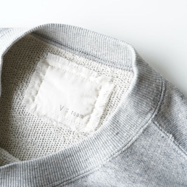 【一般販売開始 10月9日20:00~】V::room / Tencel Soft Fleece Series クルーネック スウェットシャツ