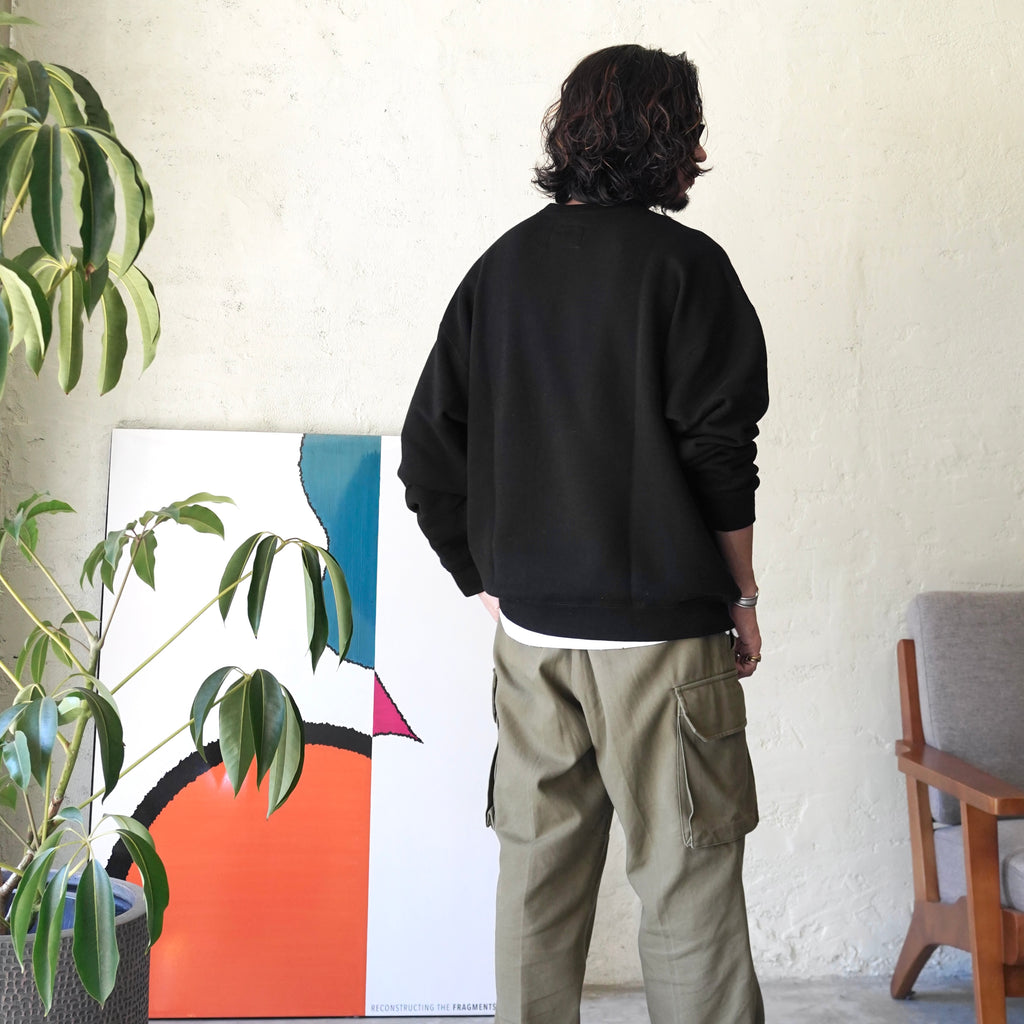 【一般販売開始 10月9日20:00~】V::room / Tencel Soft Fleece Series クルーネック スウェットシャツ