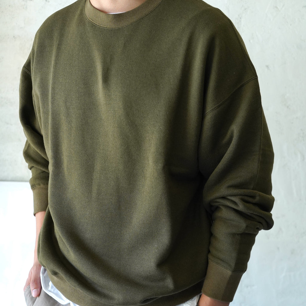 【一般販売開始 10月9日20:00~】V::room / Tencel Soft Fleece Series クルーネック スウェットシャツ