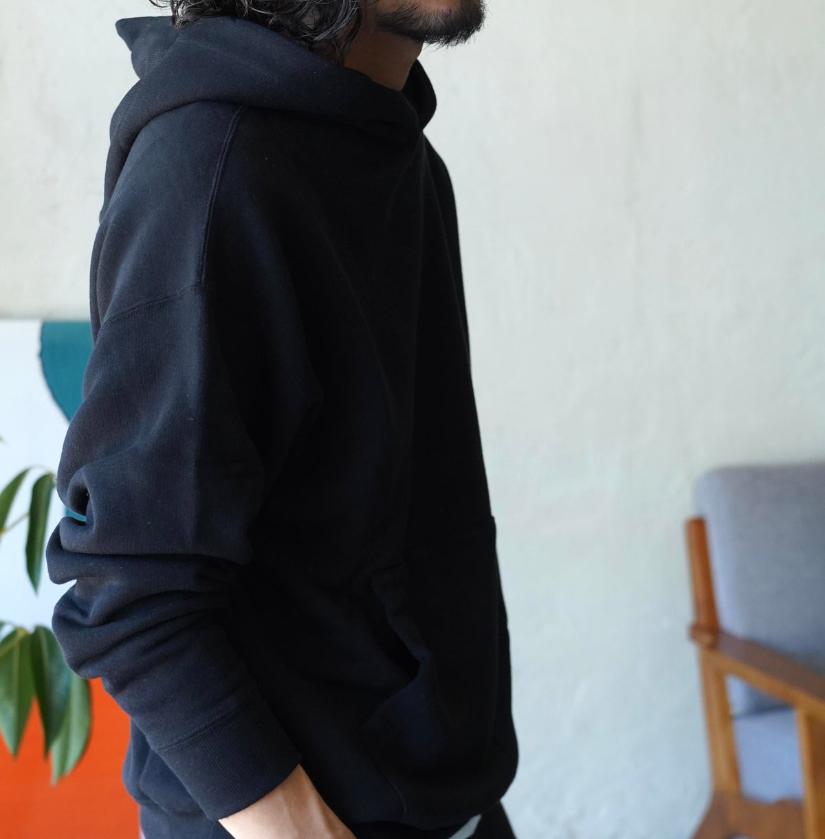【一般販売開始 10月9日20:00~】V::room / Tencel Soft Fleece Series プルオーバーパーカー