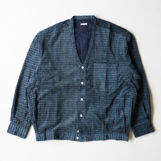 SOWBOW｜SHIRT F - AGING DOBBY CORD CARDIGAN