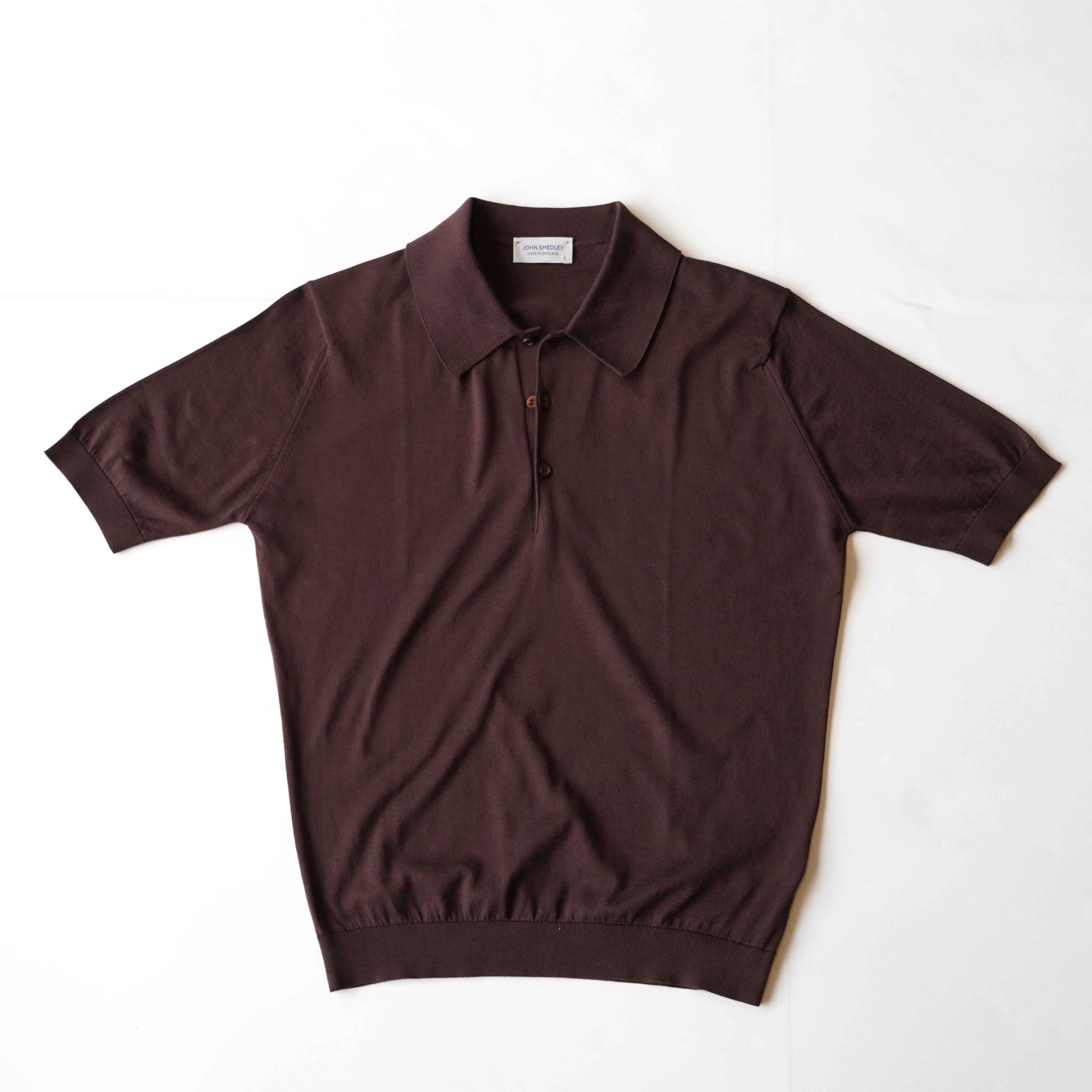JOHN SMEDLEY / ISIS 半袖ニットポロシャツ