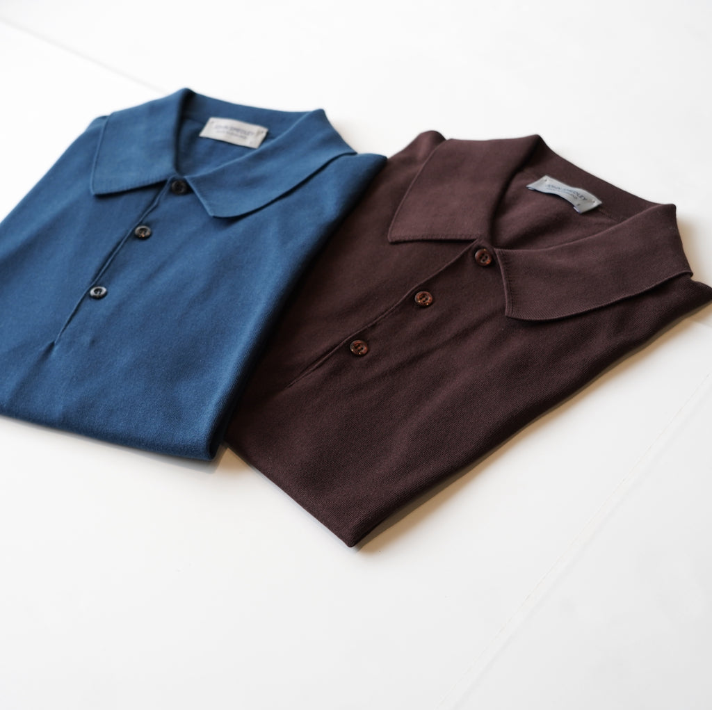 JOHN SMEDLEY / ISIS 半袖ニットポロシャツ