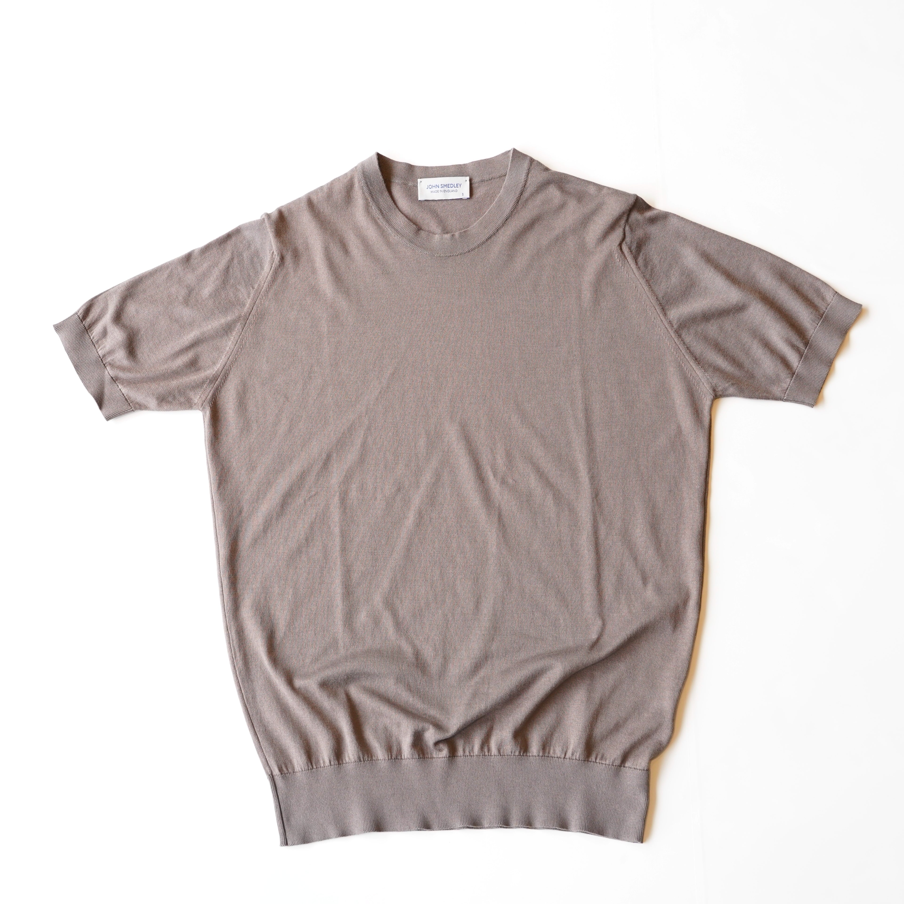 JOHN SMEDLEY / KEMPTON クルーネック半袖ニット