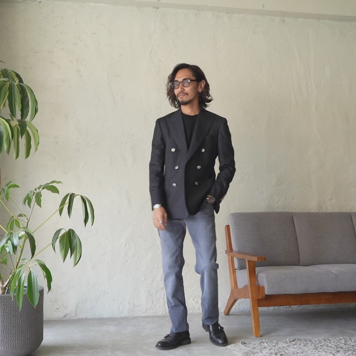 【一般販売開始 9/26 20:00〜】BARMAS / Cotton Stretch Jeans “DEAN”