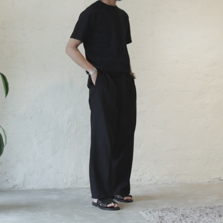 V::loom / Cotton Cashmere 半袖クルーネックT